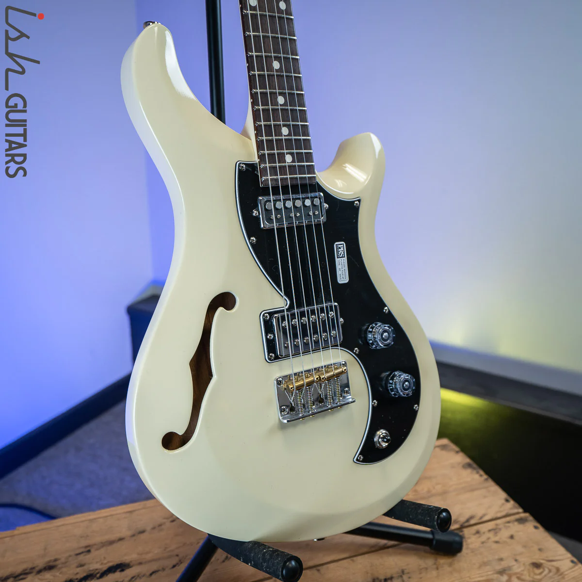 PRS S2 Vela Semi-Hollow Antique White - Image 5