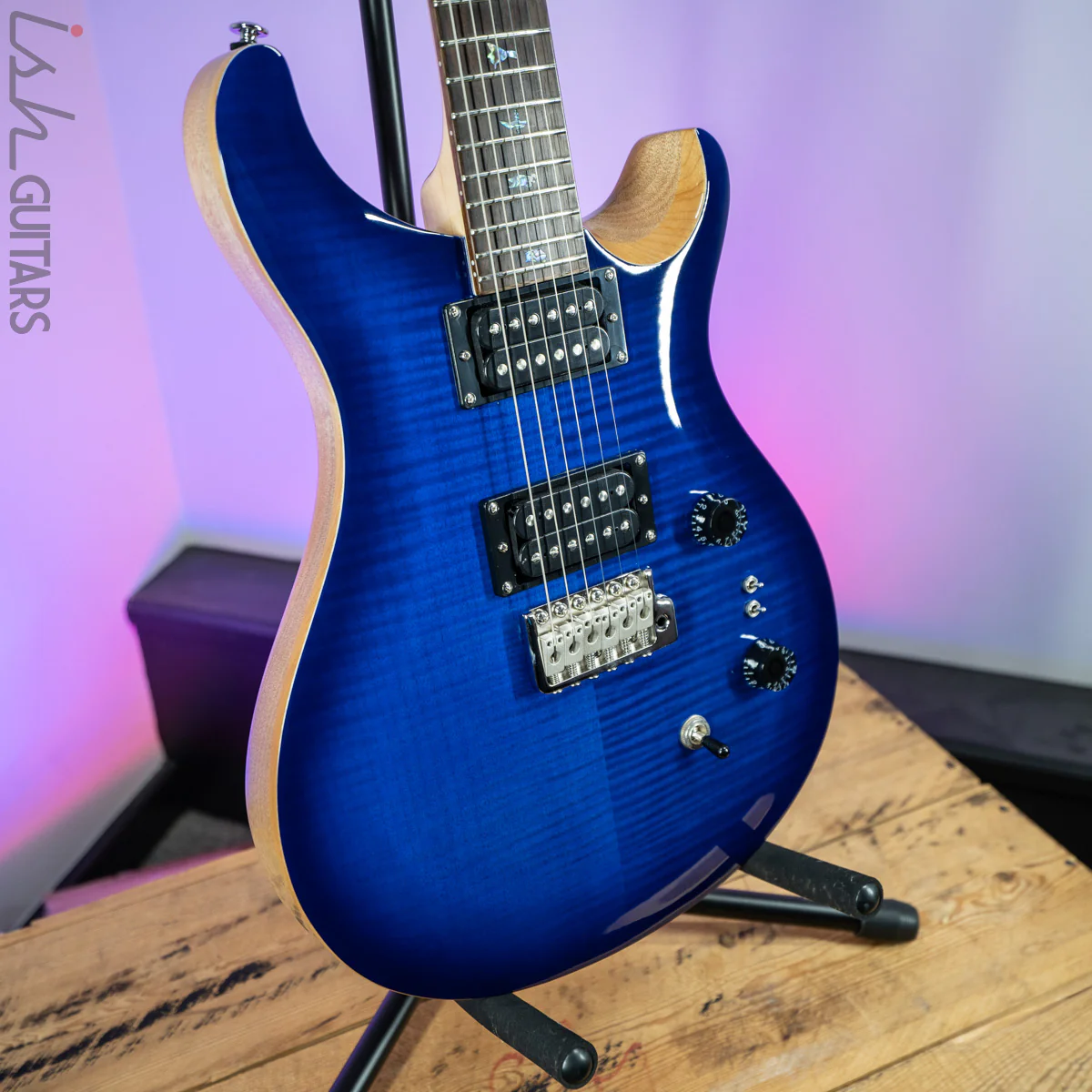 PRS SE 35th Anniversary Custom 24 Faded Blue Burst - Image 5