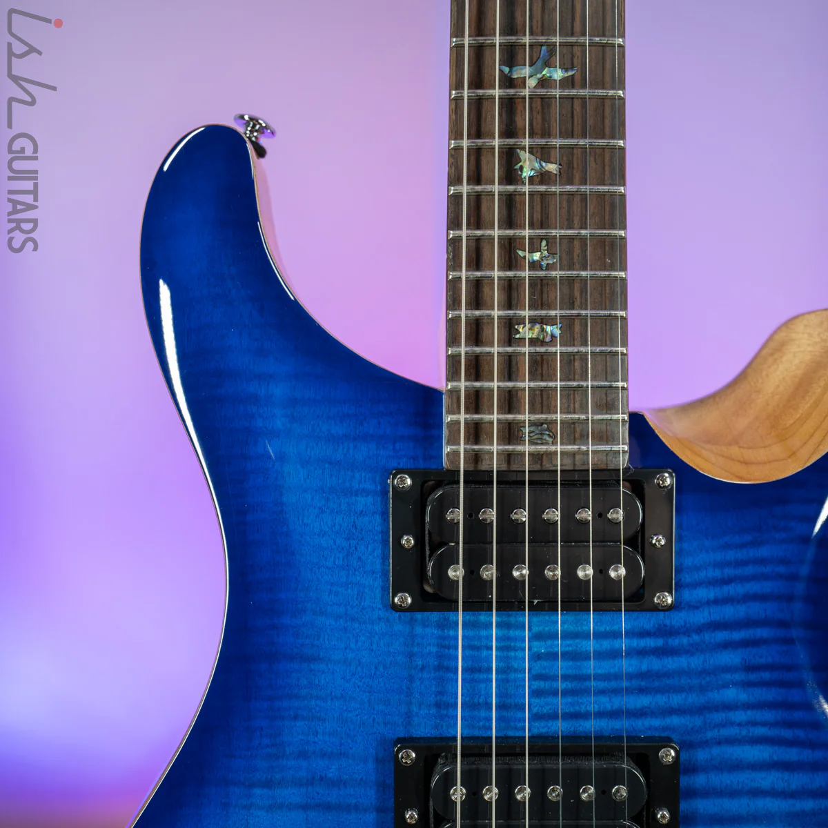 PRS SE Custom 24 Faded Blue Burst 35th Anniversary - Image 3