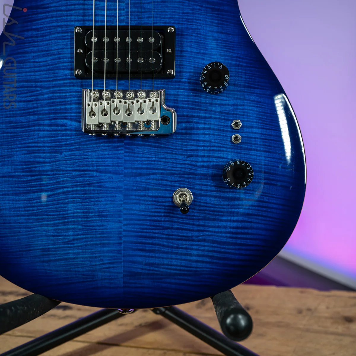 PRS SE 35th Anniversary Custom 24 Faded Blue Burst - Image 4