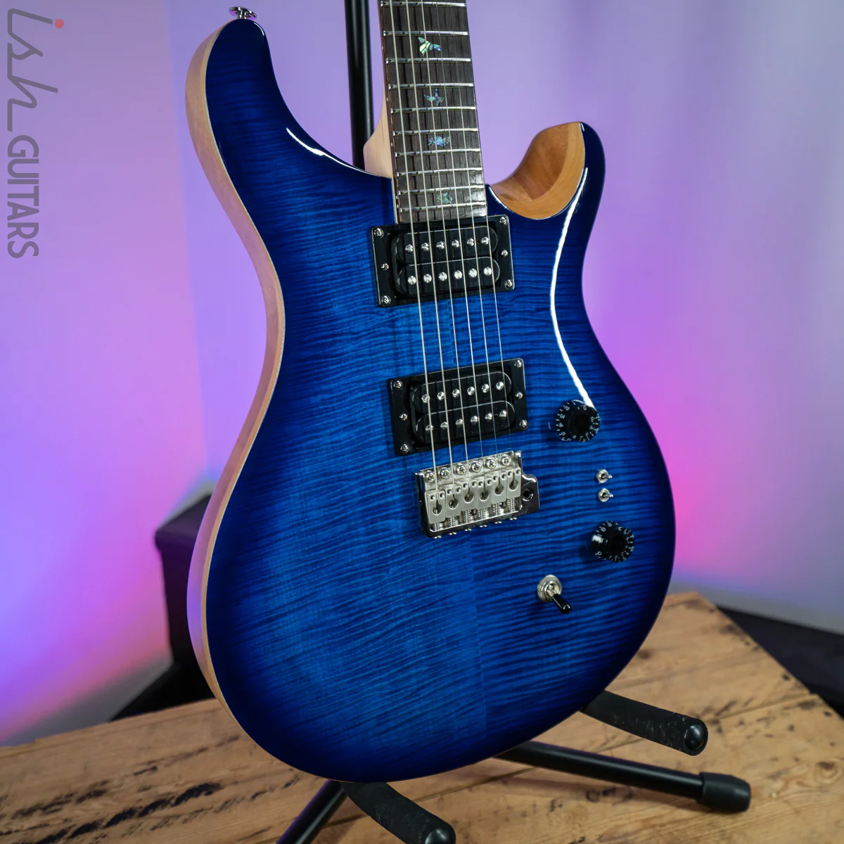 PRS SE 35th Anniversary Custom 24 Faded Blue Burst - Image 5