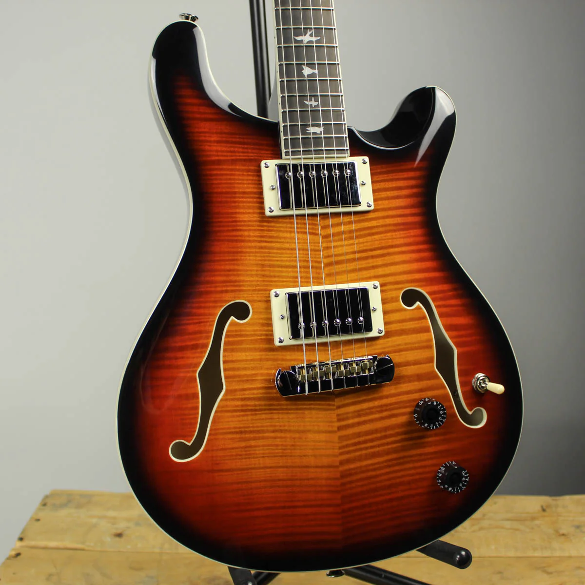2020 PRS SE Hollowbody II Tricolor Sunburst