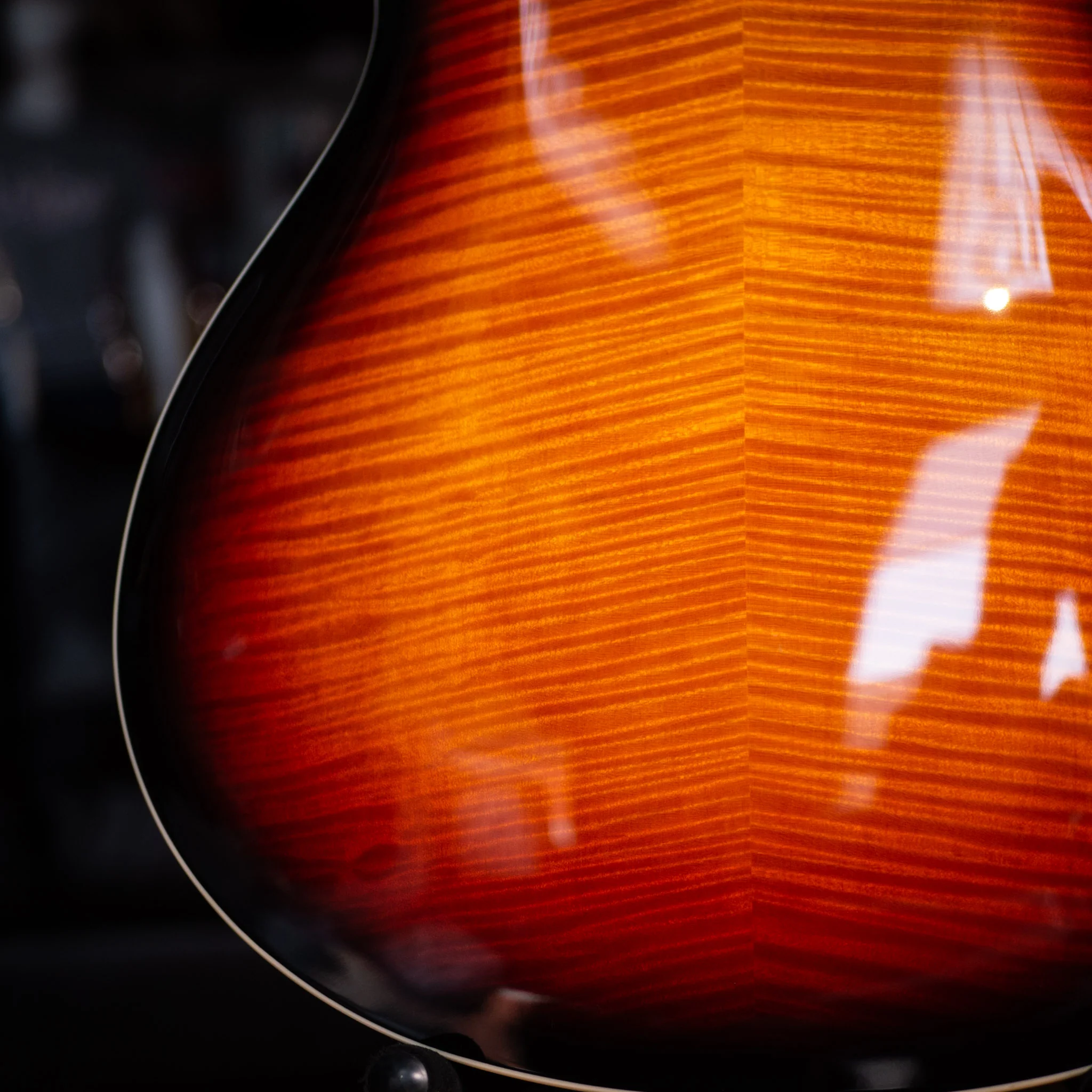 2020 PRS SE Hollowbody II Tricolor Sunburst - Image 9