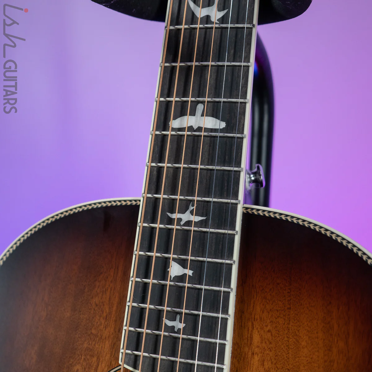 PRS SE Tonare P20E Tobacco Sunburst Acoustic Electric - Image 6