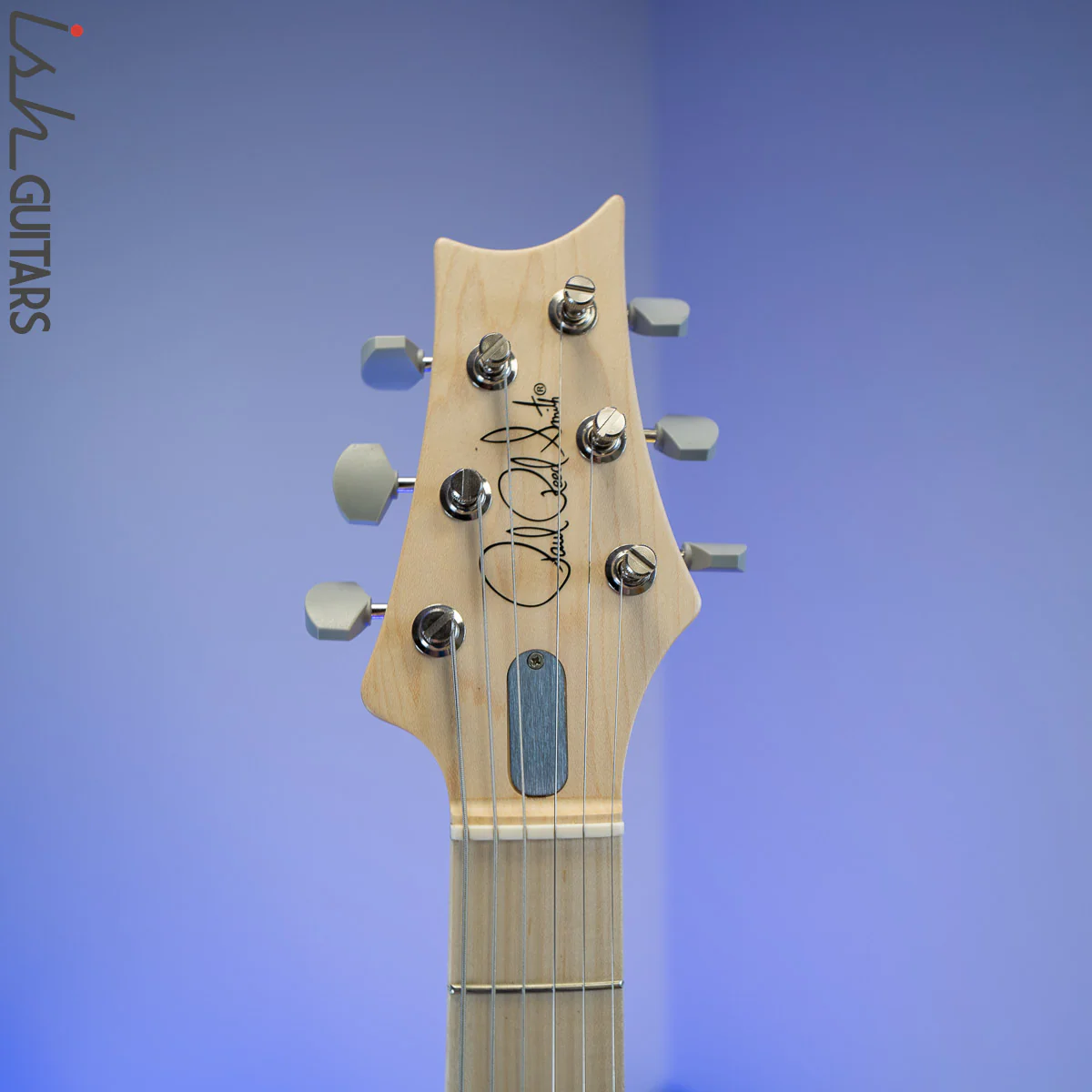 PRS Silver Polar Blue Maple Fretboard - Image 7