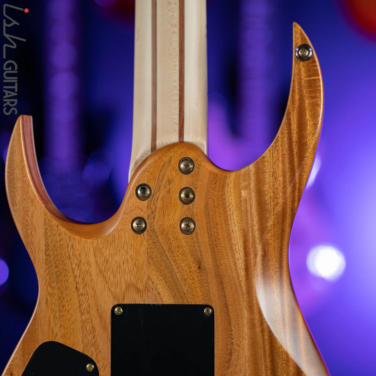 2020 Solar SB1.7FRFM 7-String Electric Guitar Flame Natural Matte - Image 10