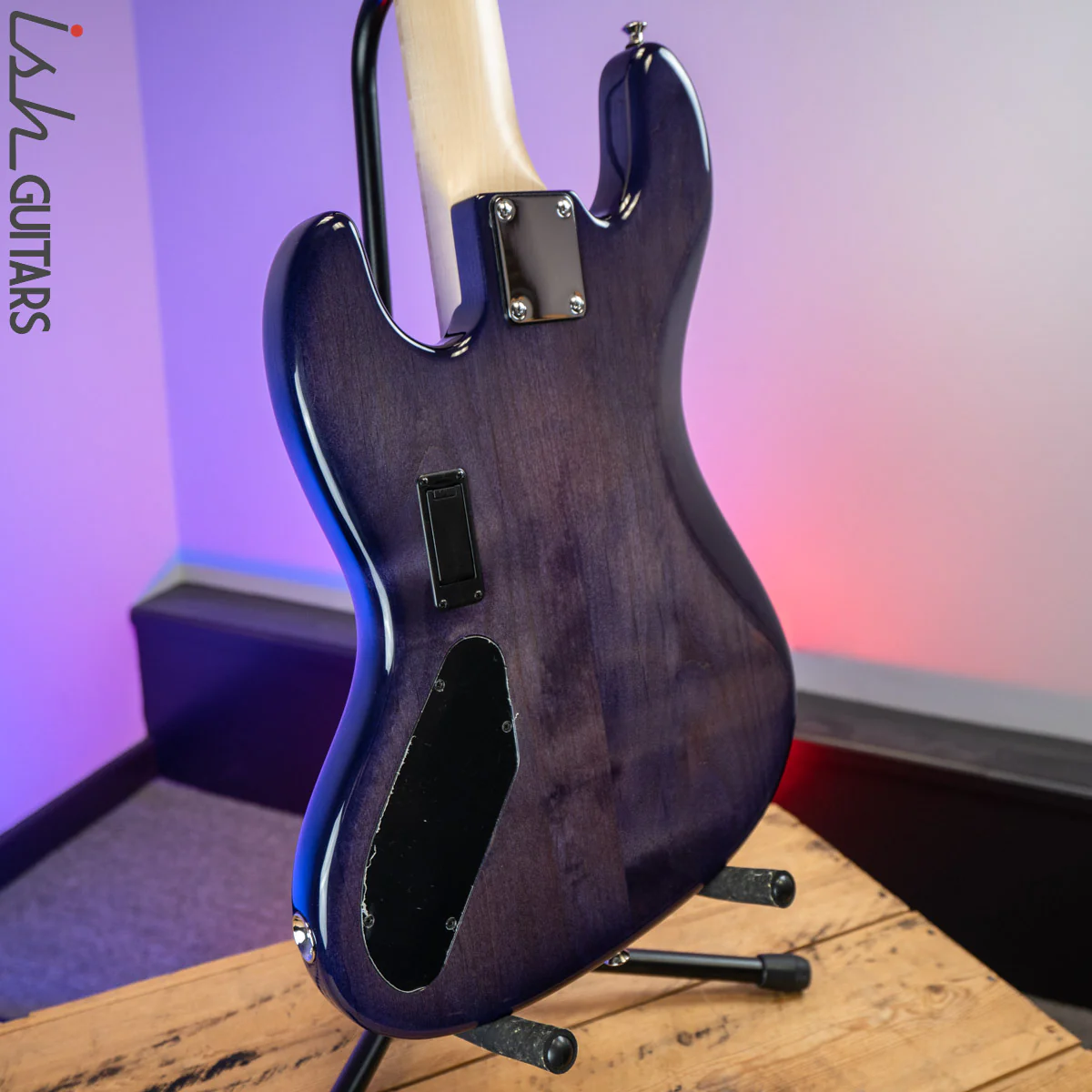 2020 Spector Coda 5 String Nebula Tie Dye Bass Guitar - Image 11