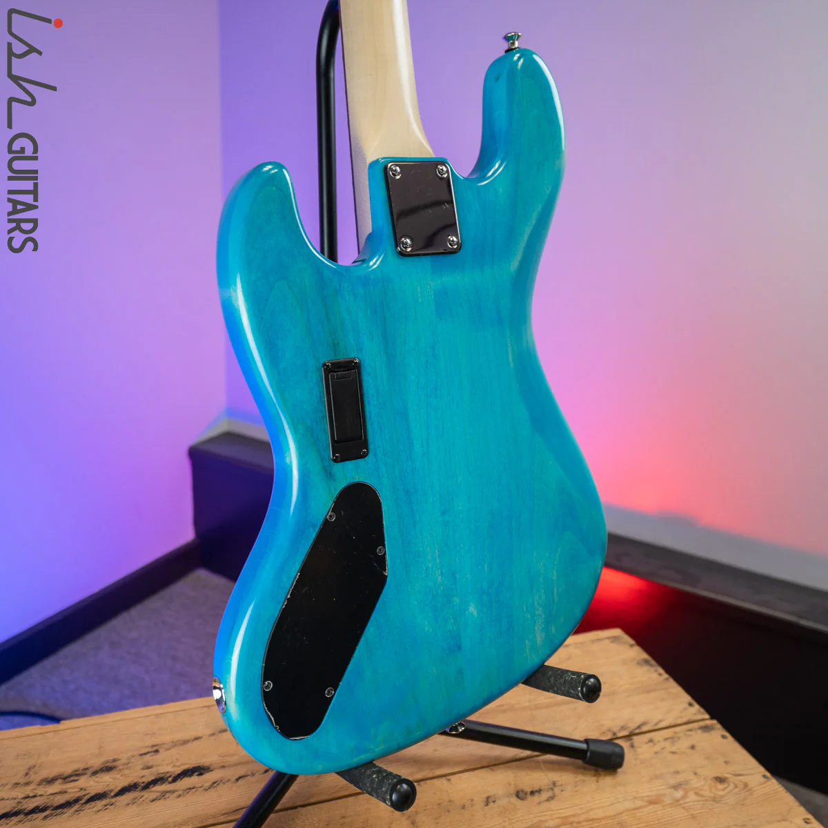 2020 Spector Coda P 4 String Bass Guitar Sims Super Quad Tsunami Blue - Image 10