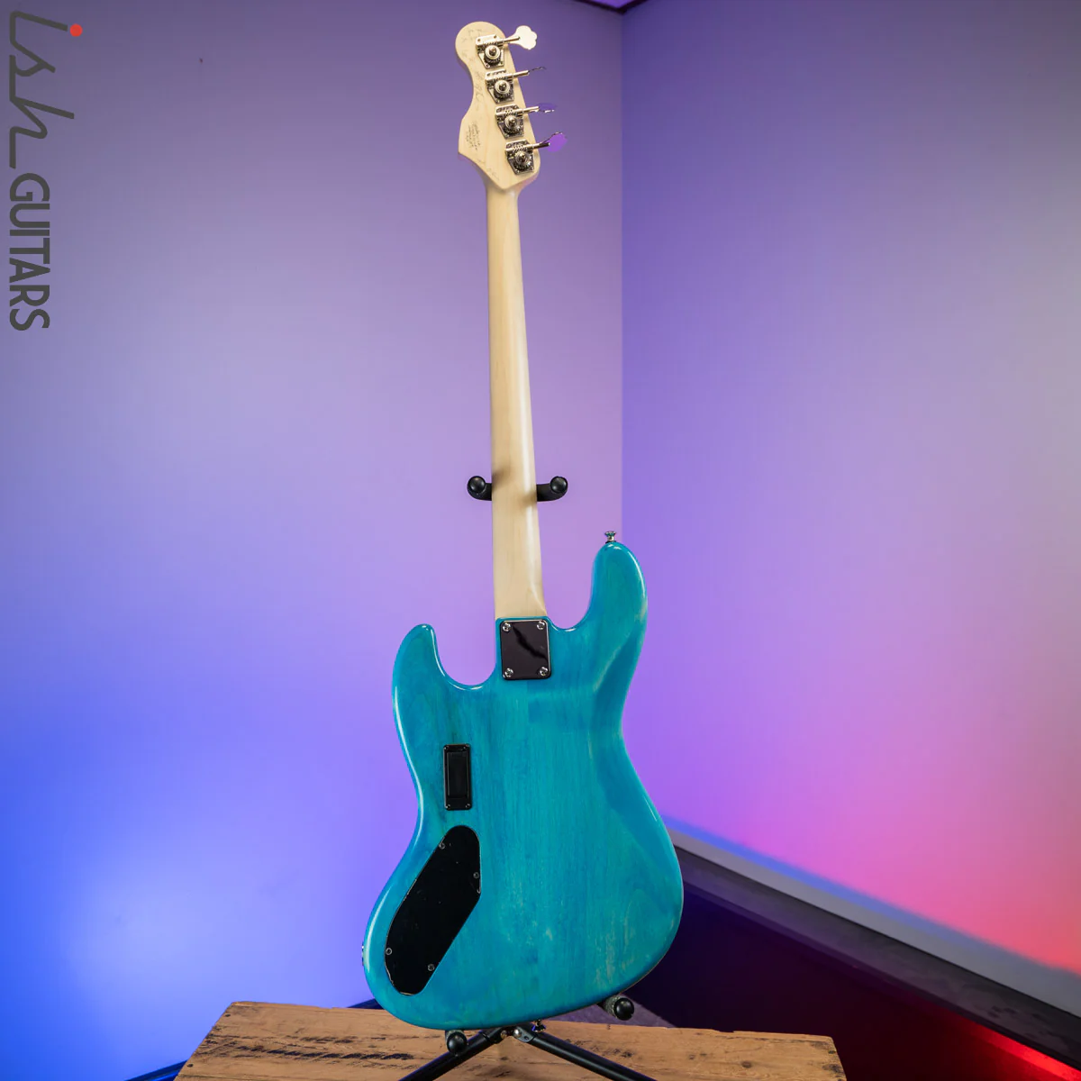 2020 Spector Coda P 4 String Bass Guitar Sims Super Quad Tsunami Blue - Image 8