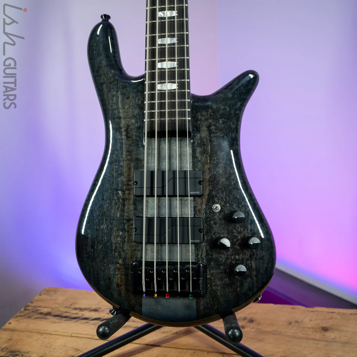 2020 Spector Euro 5LT Limited Edition Black Repaired