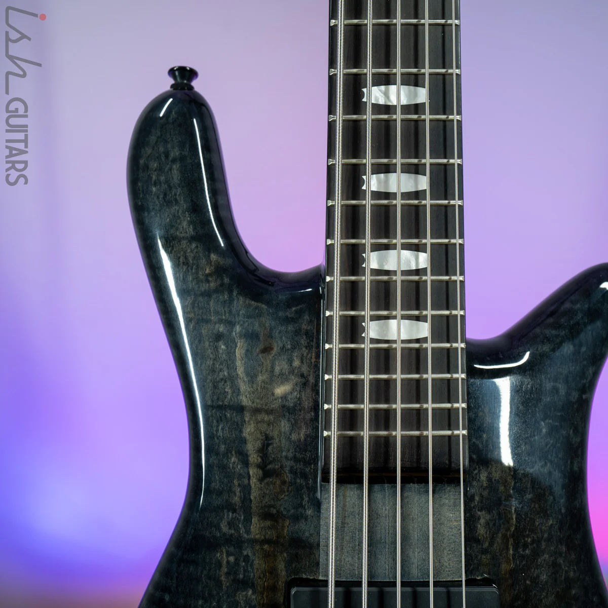 2020 Spector Euro 5LT Limited Edition Black Repaired - Image 3