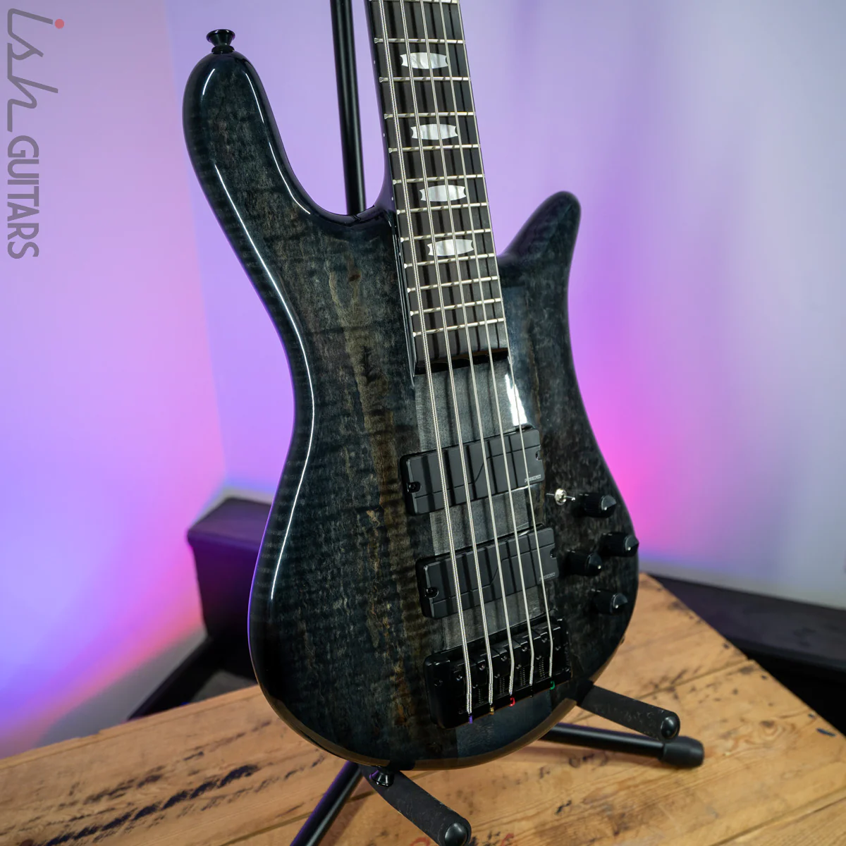 2020 Spector Euro 5LT Limited Edition Black Repaired - Image 5