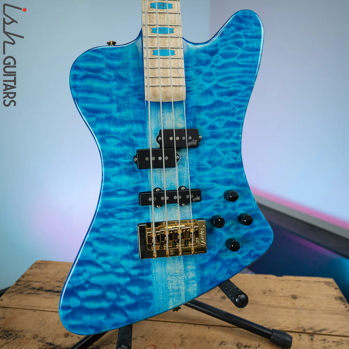 2020 Spector NS-2X Bahama Blue Gloss