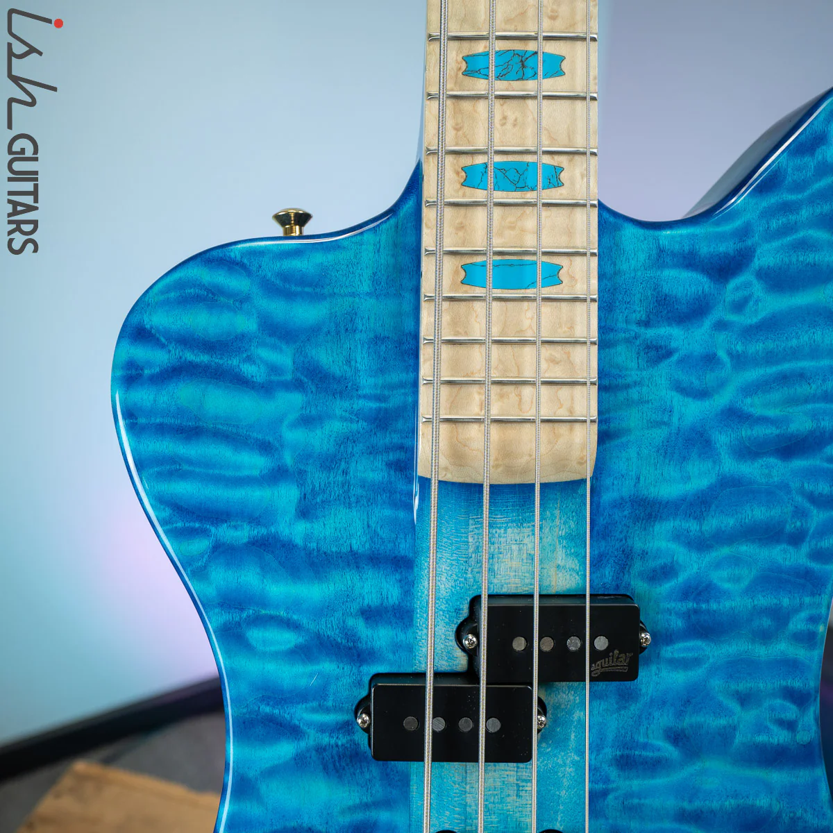 2020 Spector NS-2X Bahama Blue Gloss - Image 3