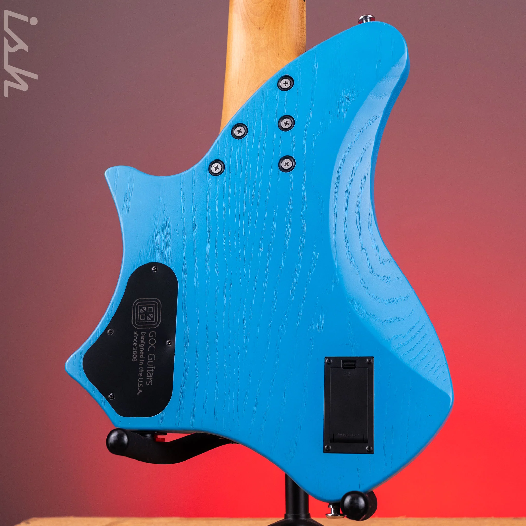 2020s GOC Satya 8-String Guitar Blue - Image 9