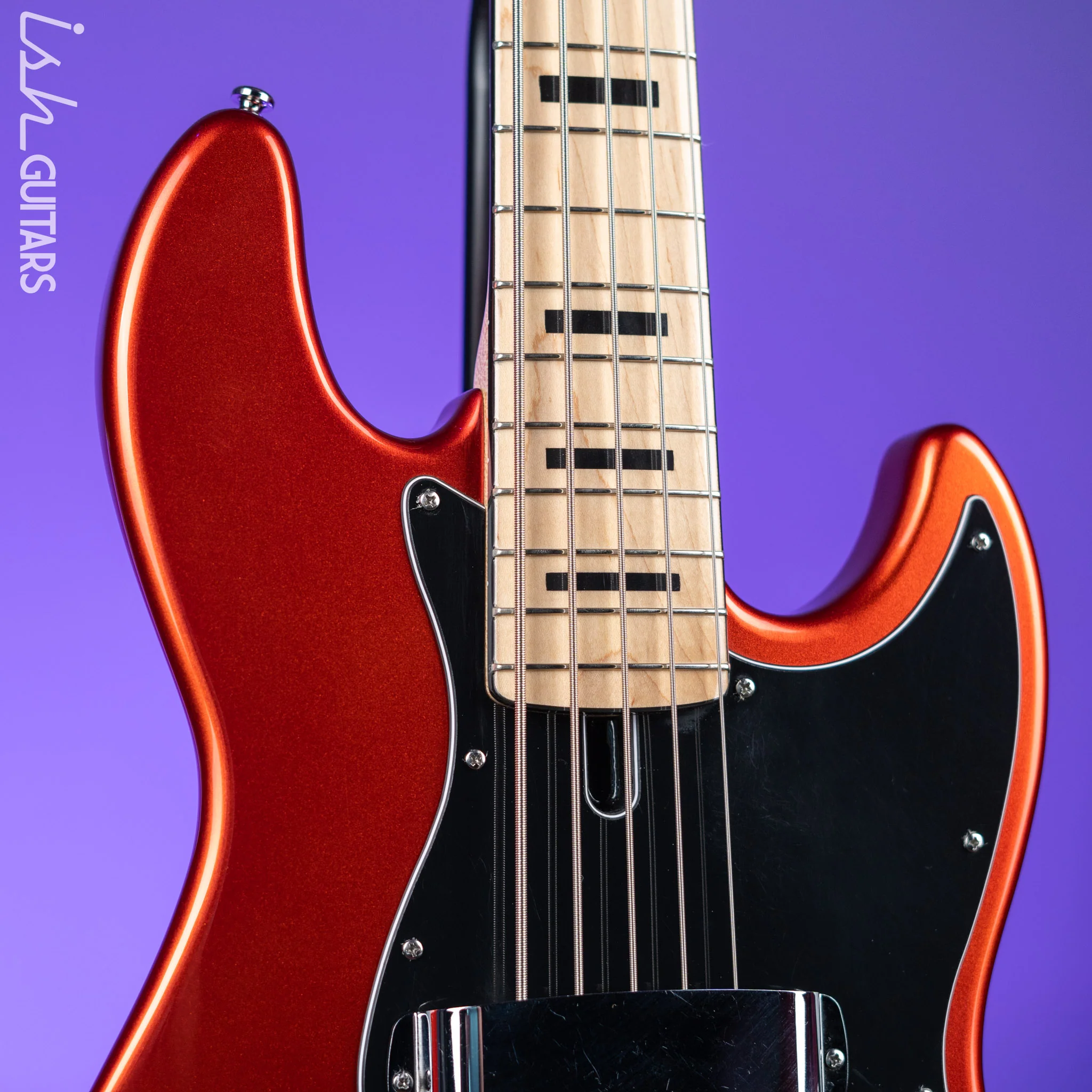 2020s Sire Marcus Miller V7 5 String Bright Metallic Red - Image 3
