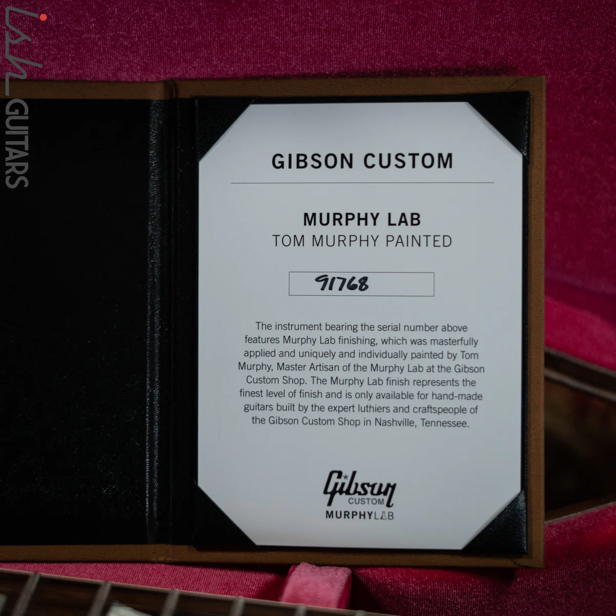 2021 '59 Gibson Les Paul Standard Custom Shop Made 2 Measure Murphy Lab Iced Tea - Image 18