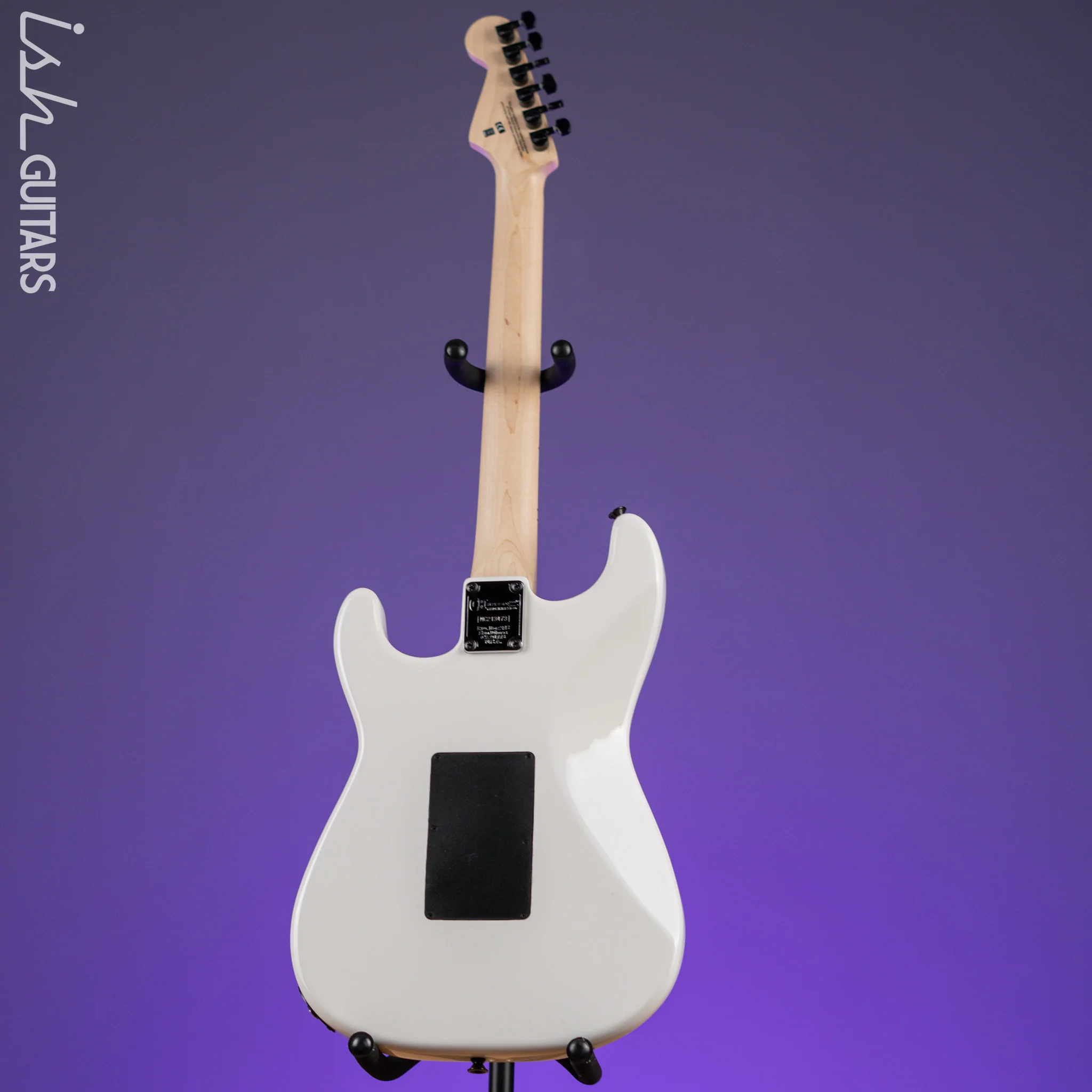 2021 Charvel Pro-Mod So-Cal Style 1 2H FR Electric Guitar Snow White - Image 6