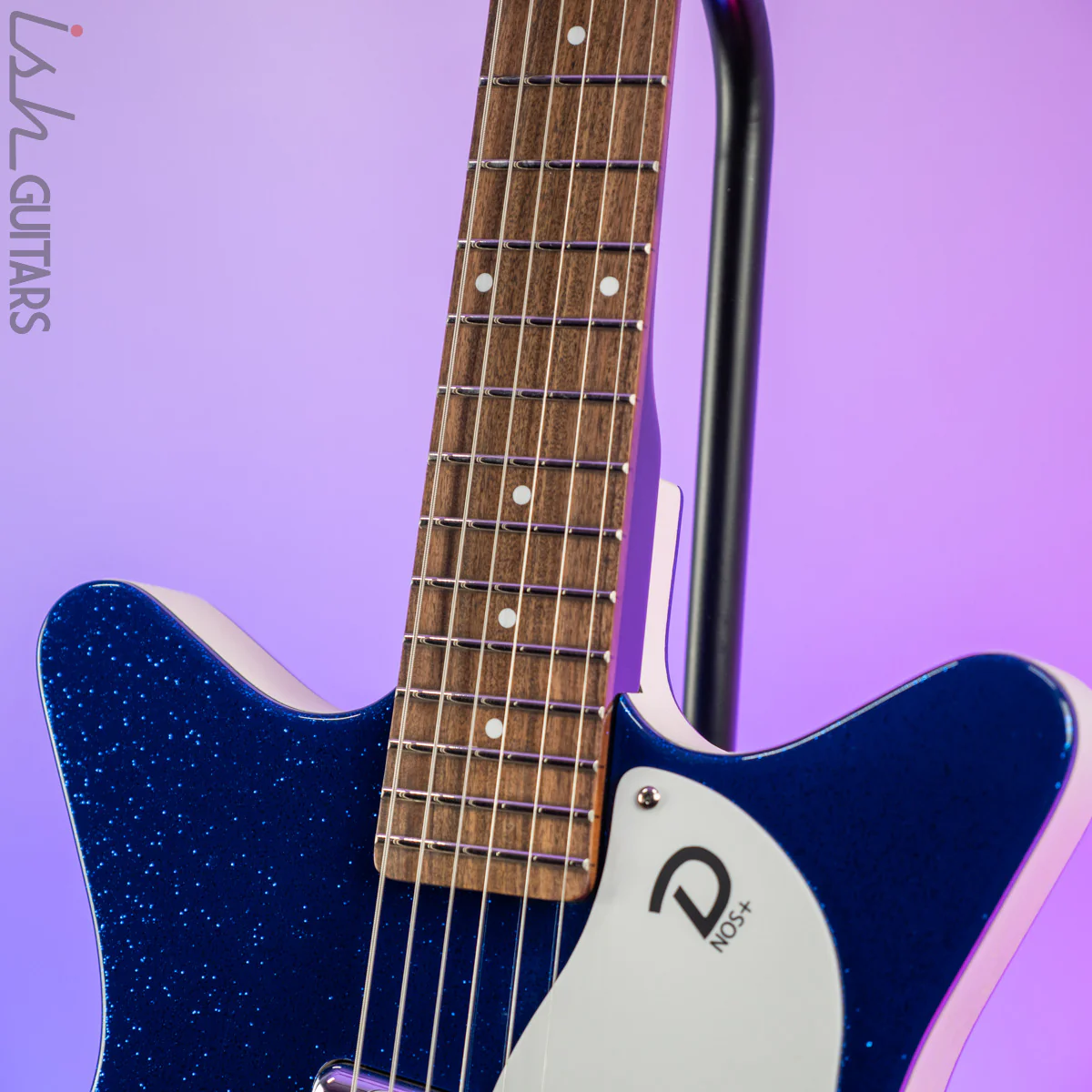 Danelectro '59M+ 60th Anniversary Blue Metal Flake - Image 6