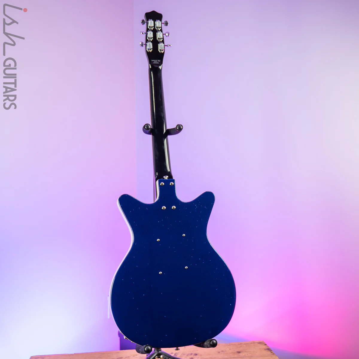 Danelectro '59M+ 60th Anniversary Blue Metal Flake - Image 8