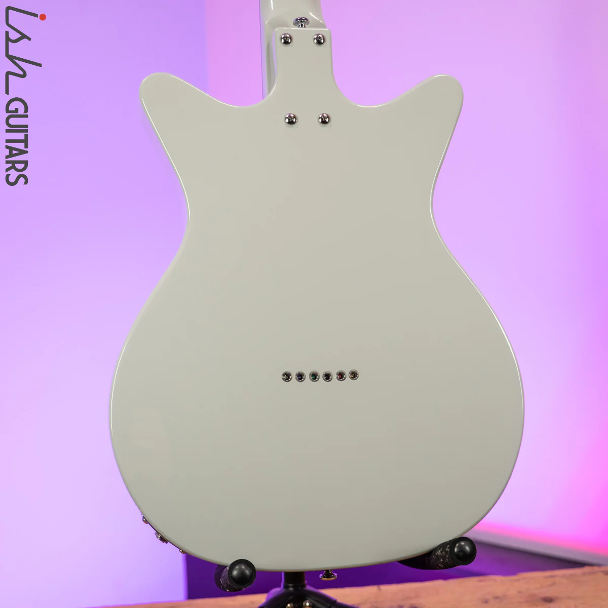 Danelectro 59X 12 String Ice Gray - Image 8