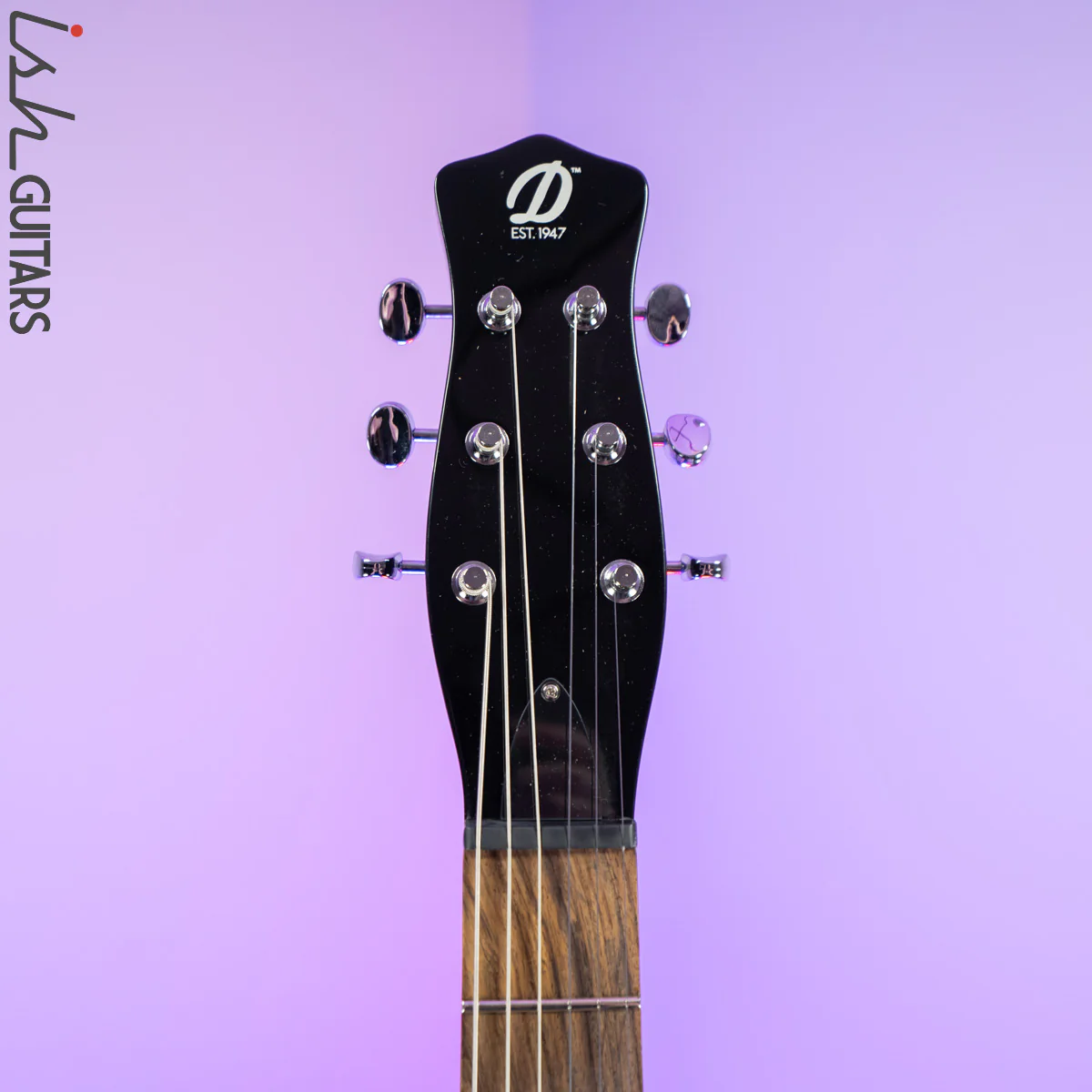 2021 Danelectro 64XT Black W/ Marble Pick Guard Prototype - Image 6