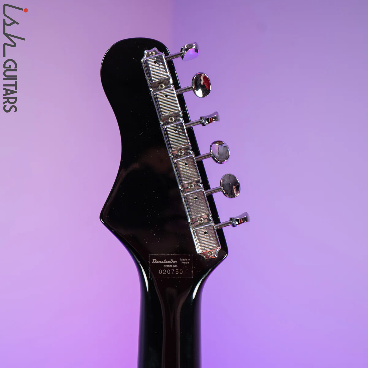 Danelectro Heaven Hawk Guitar Red Alligator Prototype - Image 11