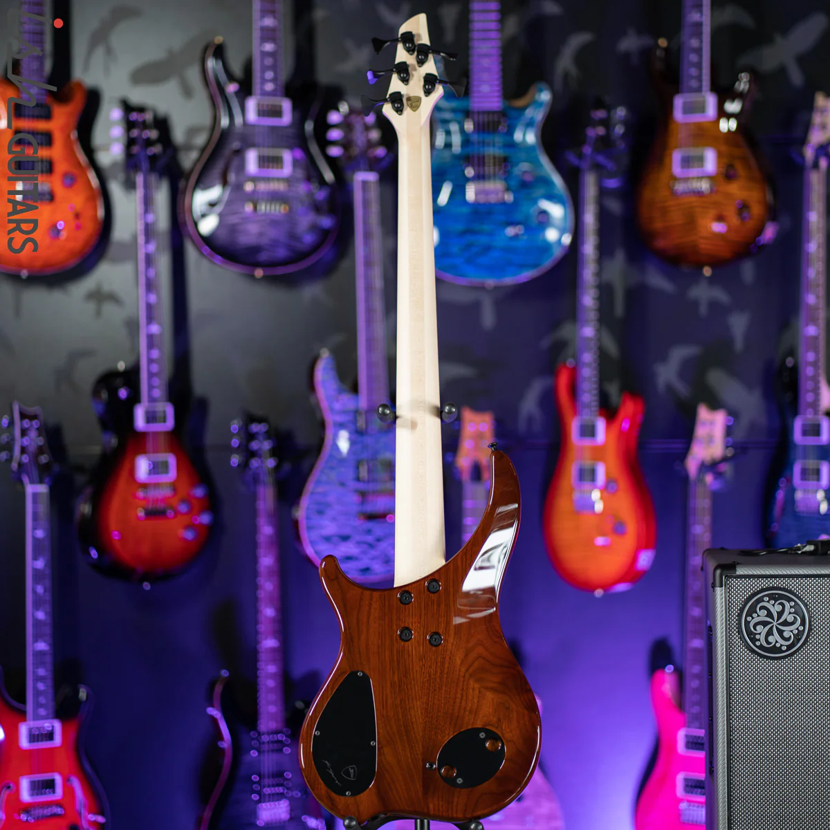 Dingwall Afterburner II 5-String Redwood Natural to Antique Burst - Image 9