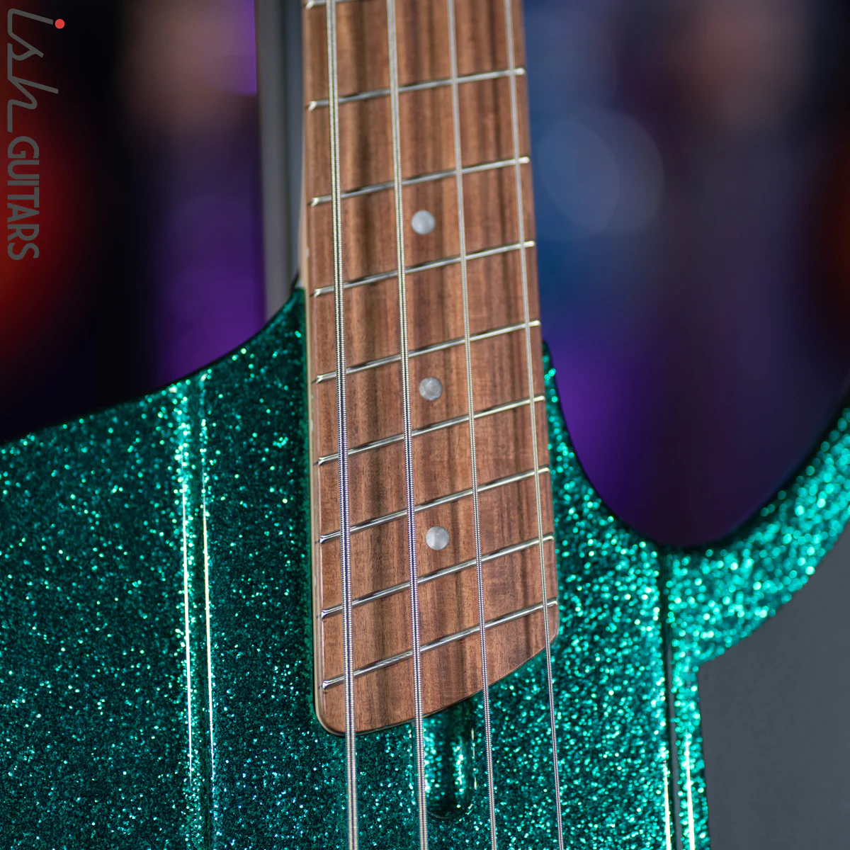 Dingwall D-ROC Standard 4-String Bass Aquamarine Metalflake - Image 6
