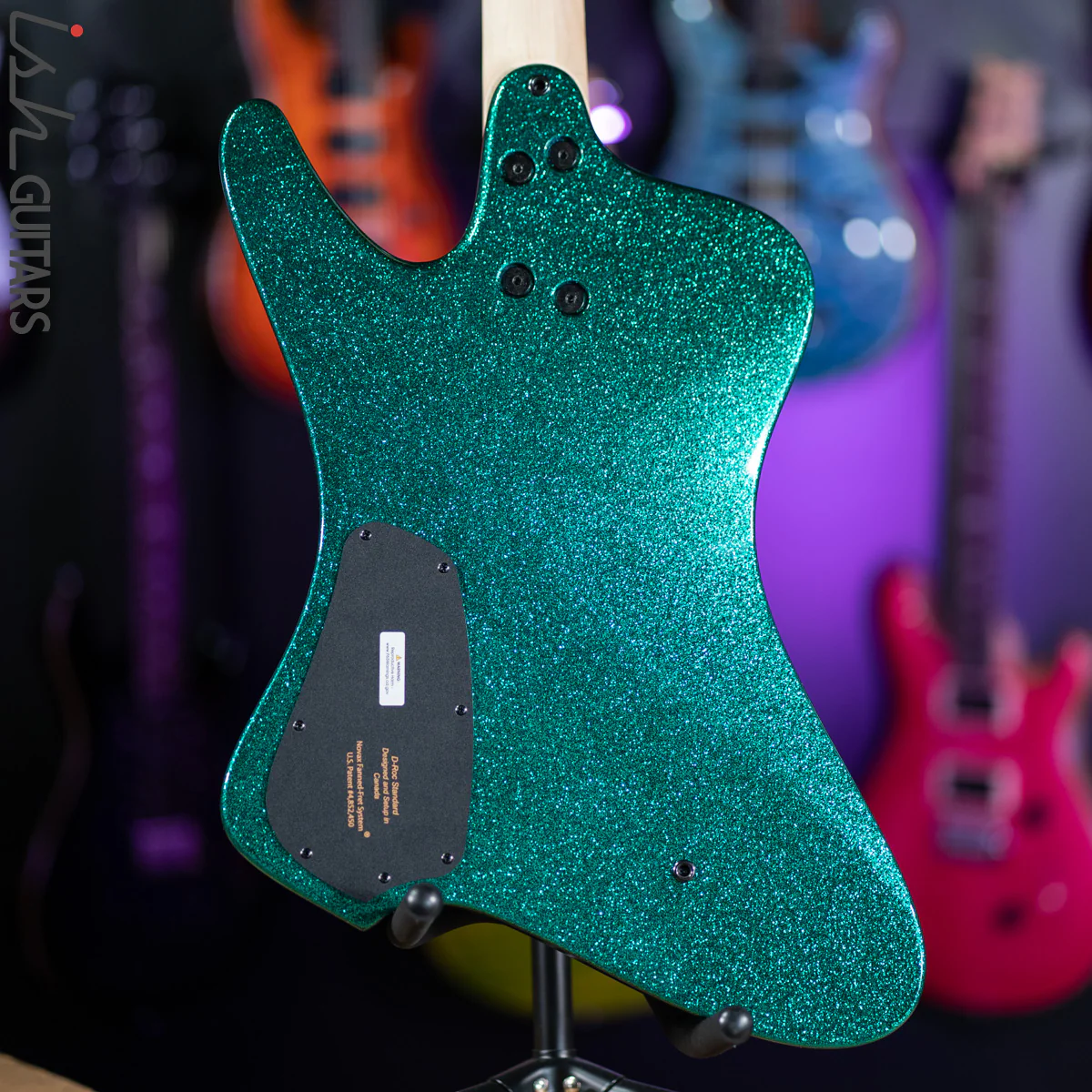 Dingwall D-ROC Standard 4-String Bass Aquamarine Metalflake - Image 9