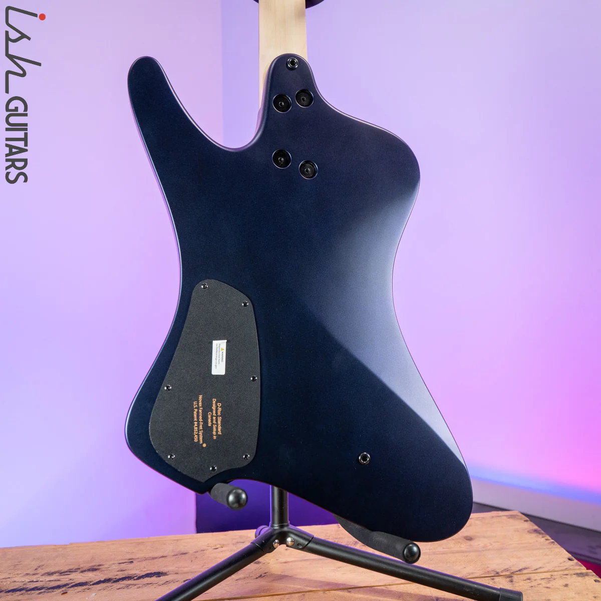 Dingwall D-ROC 4-String Standard Matte Blue to Purple Colorshift - Image 8