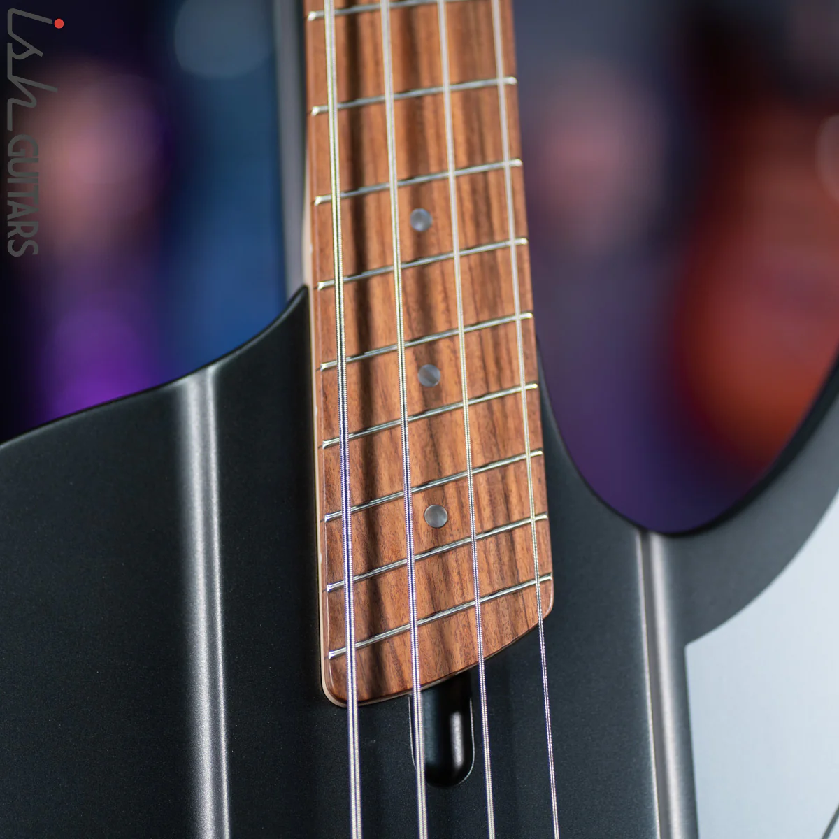 Dingwall D-ROC 4-String Standard Matte Metallic Black B-Stock - Image 6