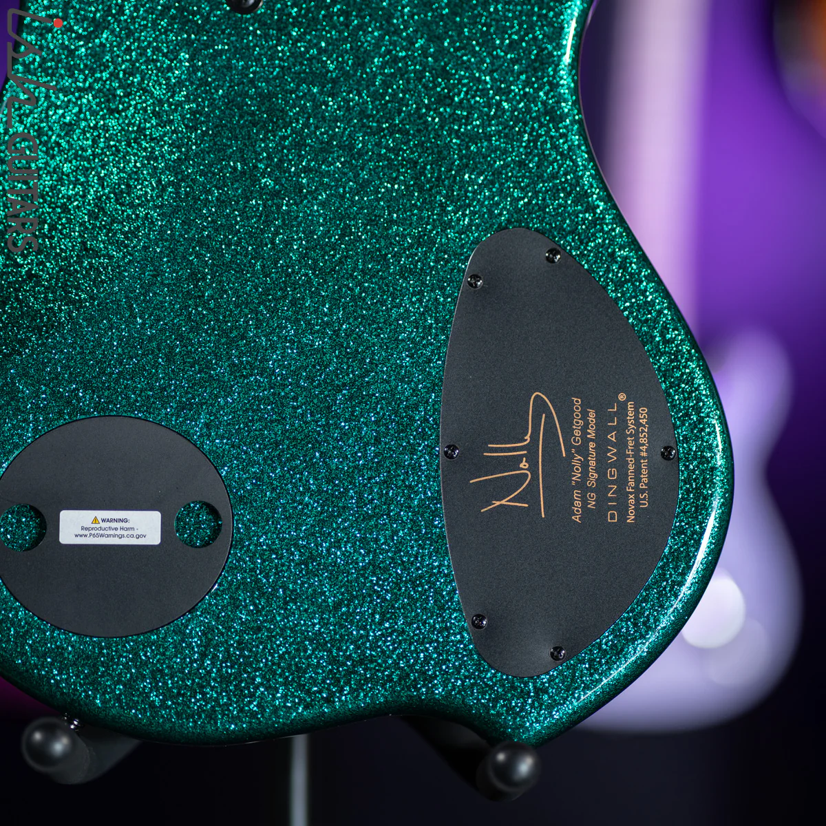 Dingwall Left Handed NG-3 5-String Gloss Metalflake Aquamarine - Image 7