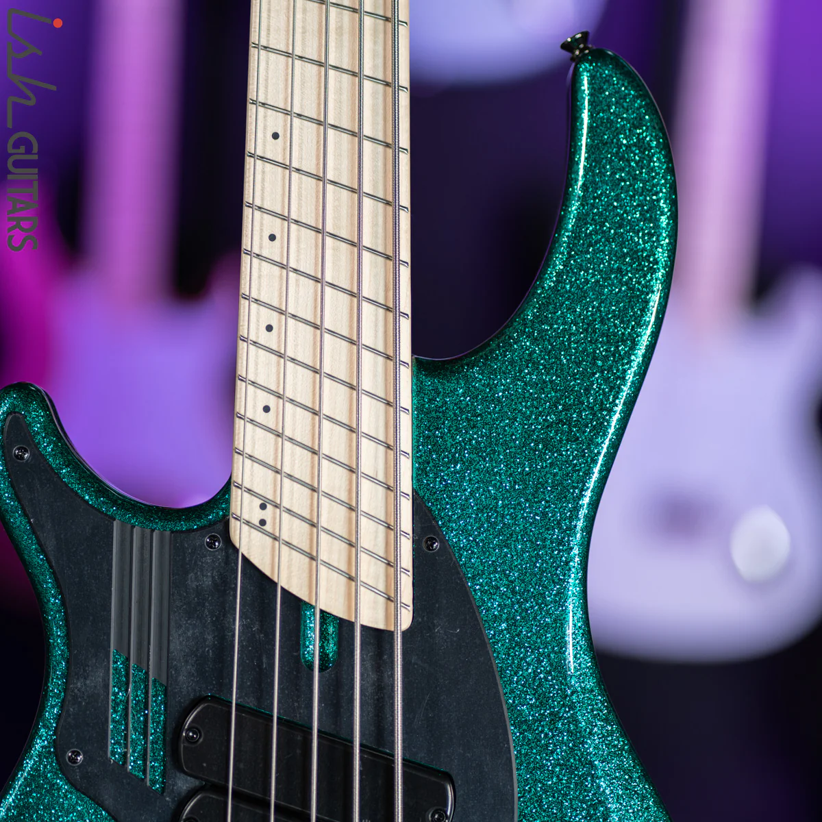 Dingwall Left Handed NG-3 5-String Gloss Metalflake Aquamarine - Image 9