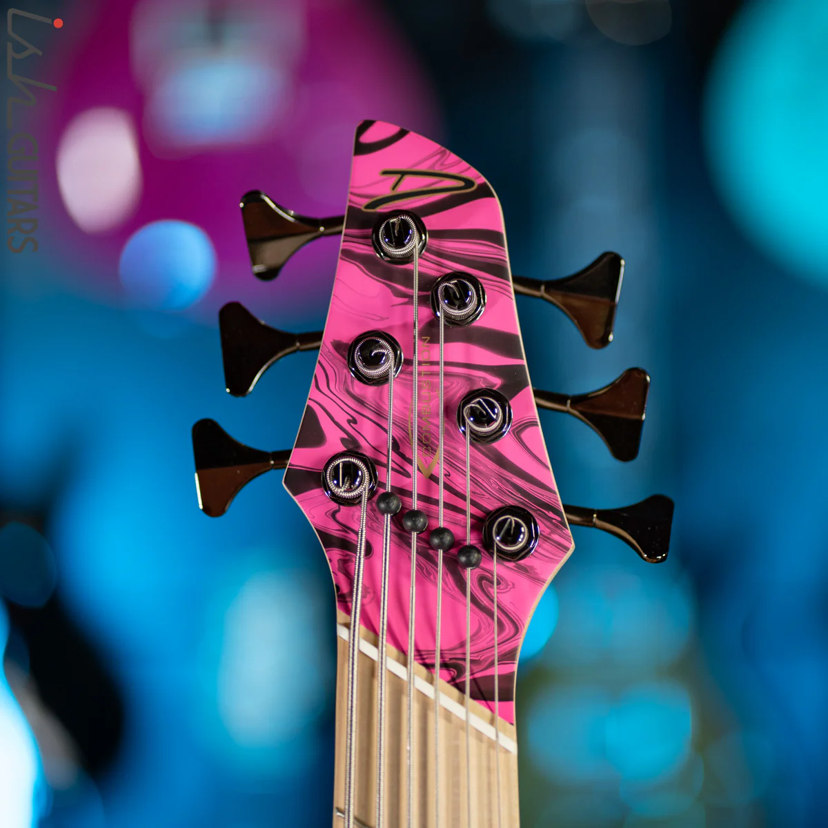Dingwall NG3 6 String Matte Pink Swirl B-STOCK - Image 6