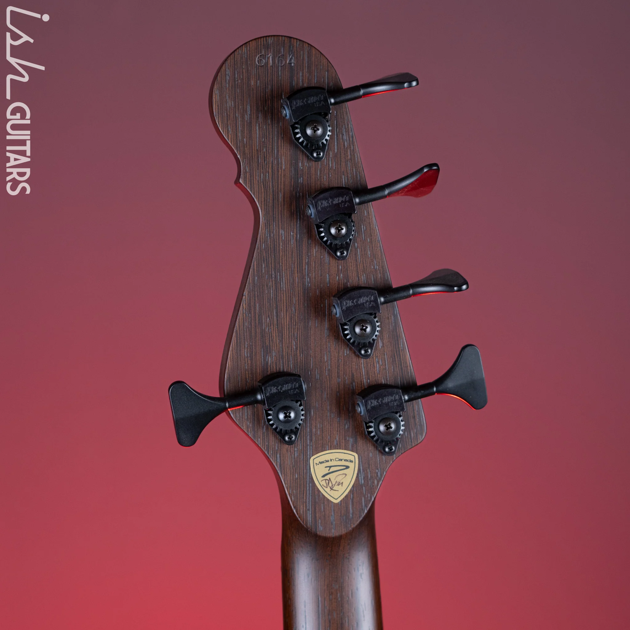 2021 Dingwall Super J 5-String Buckeye Burl Purple to Turquoise Reverseburst - Image 11