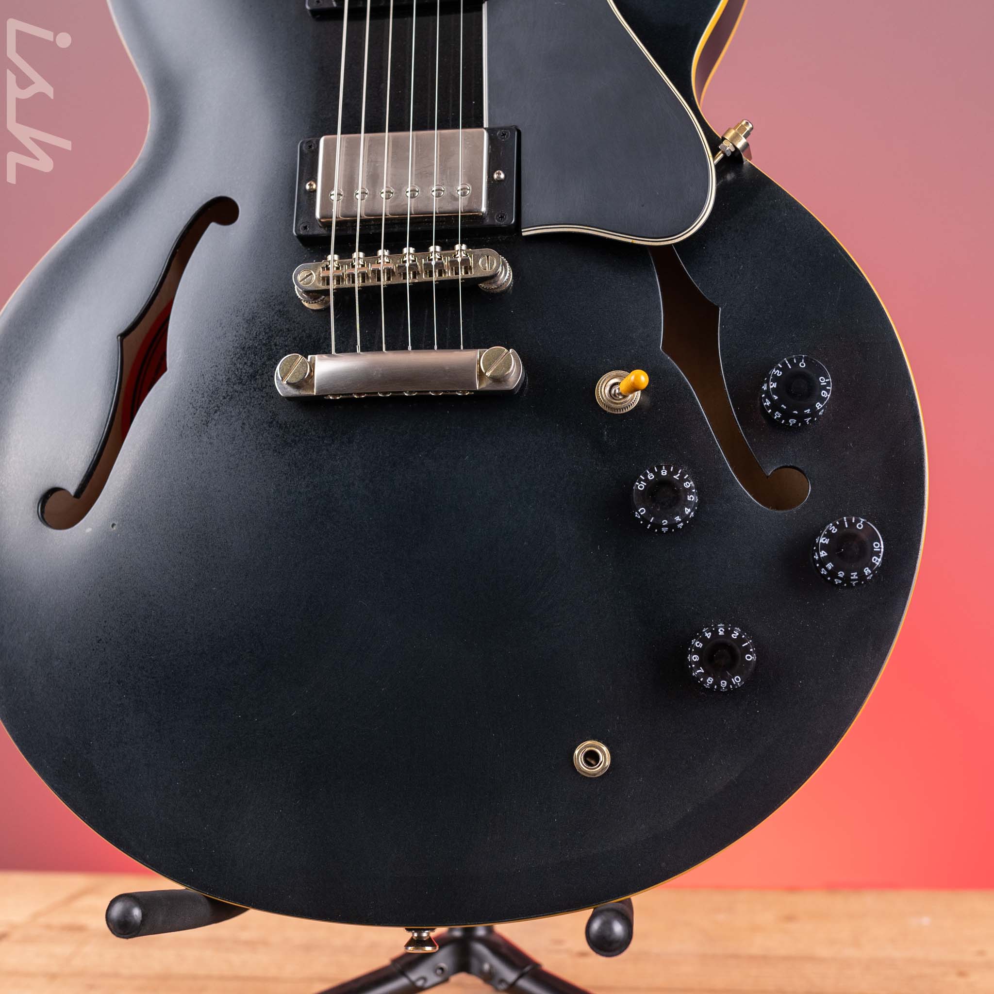 2021 Epiphone ES-335 Black - Image 4