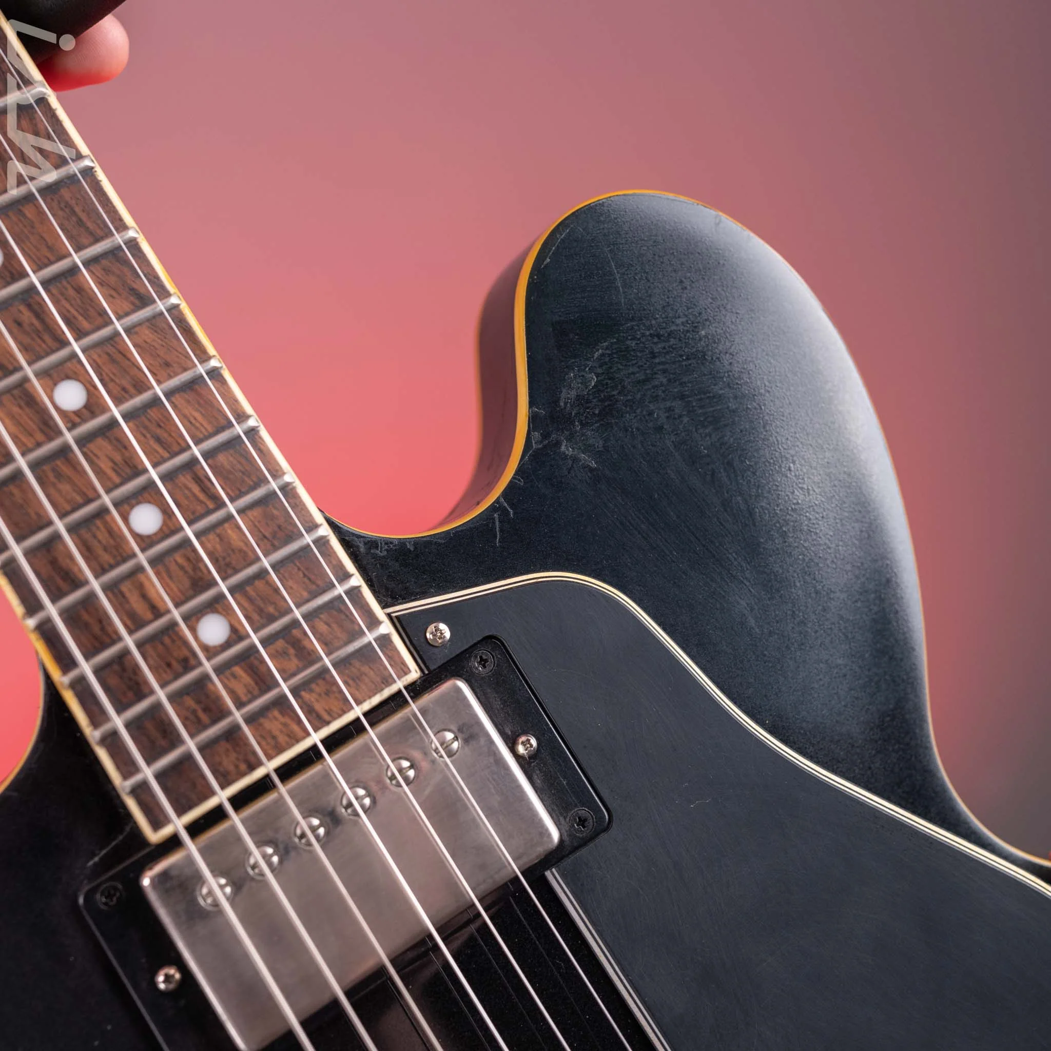 2021 Epiphone ES-335 Black - Image 6
