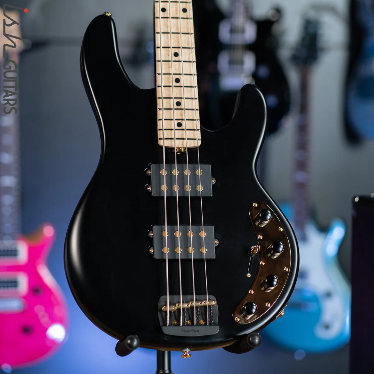 Ernie Ball Music Man BFR StingRay Special HH Kingpin 4-String Bass Black