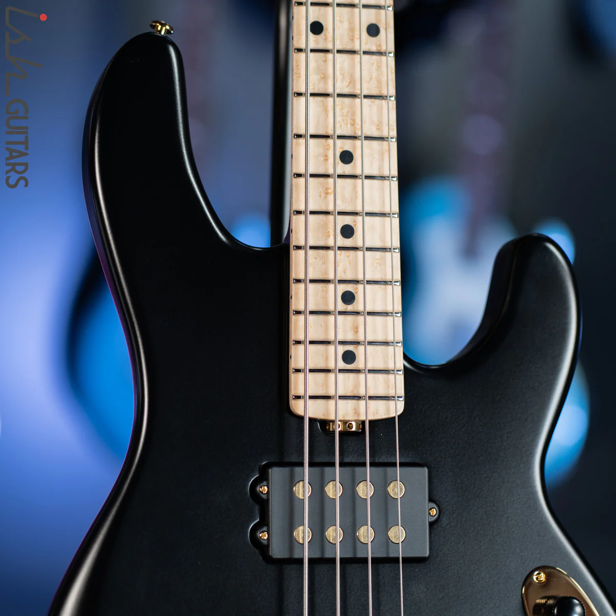 Ernie Ball Music Man BFR StingRay Special HH Kingpin 4-String Bass Black - Image 3