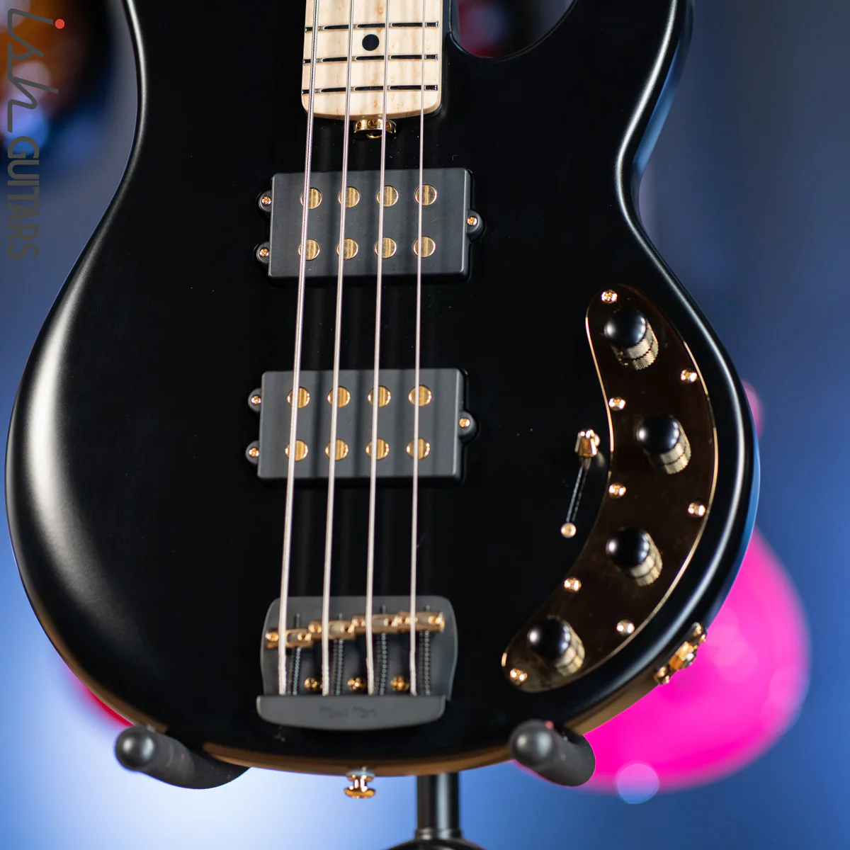 Ernie Ball Music Man BFR StingRay Special HH Kingpin 4-String Bass Black - Image 4