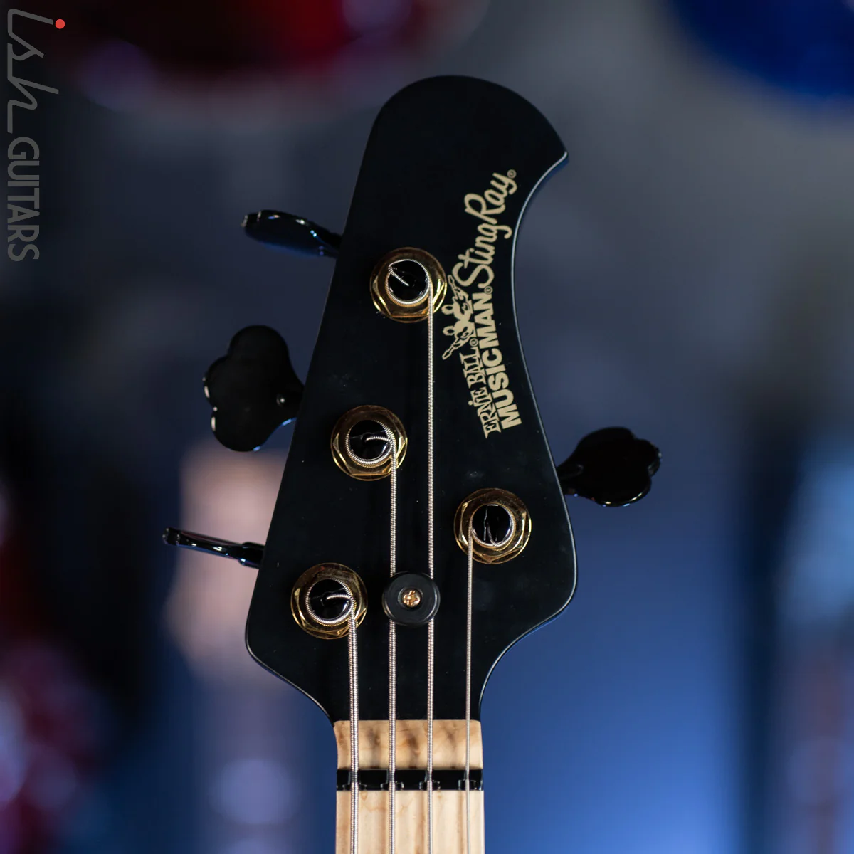 Ernie Ball Music Man BFR StingRay Special HH Kingpin 4-String Bass Black - Image 6