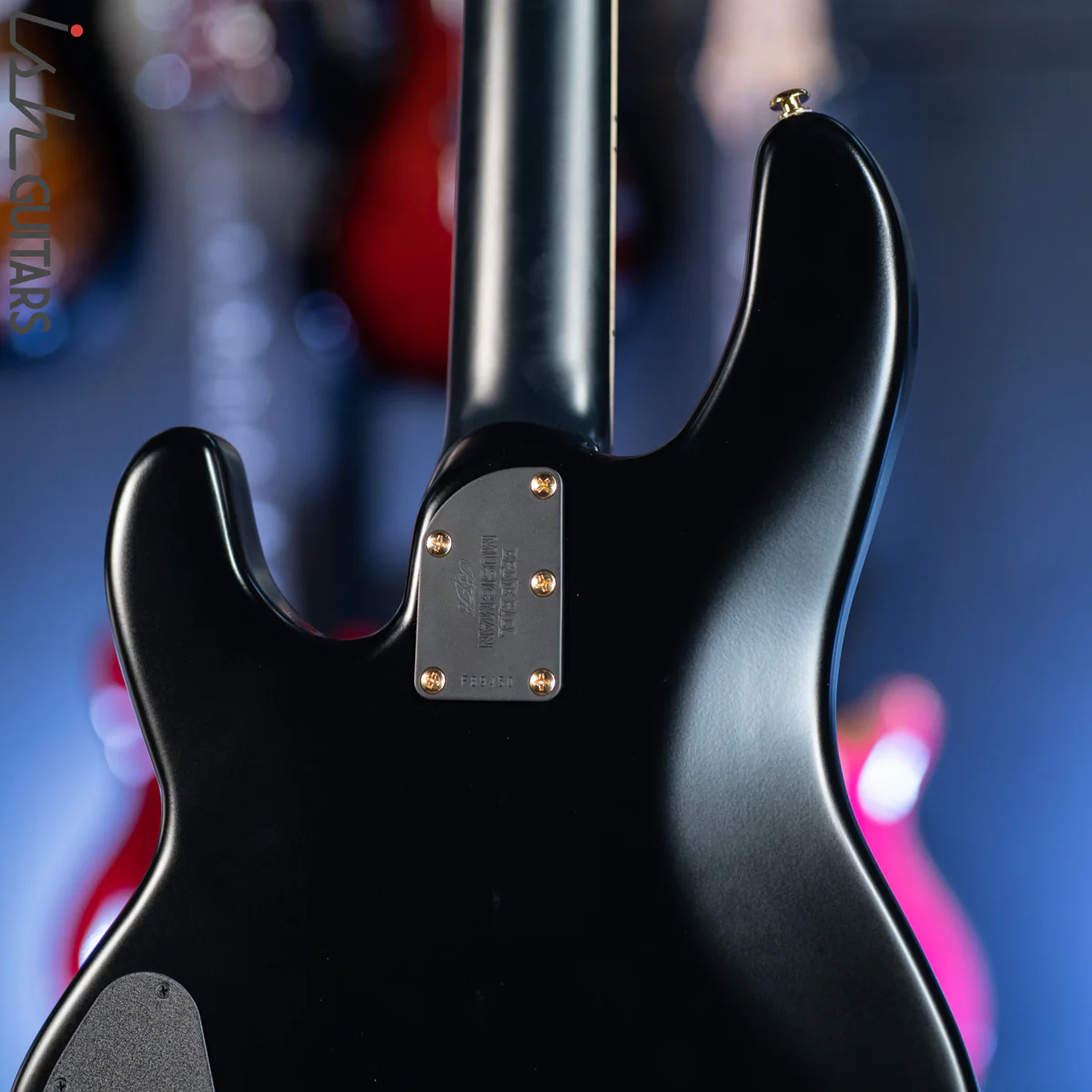 Ernie Ball Music Man BFR StingRay Special HH Kingpin 4-String Bass Black - Image 9