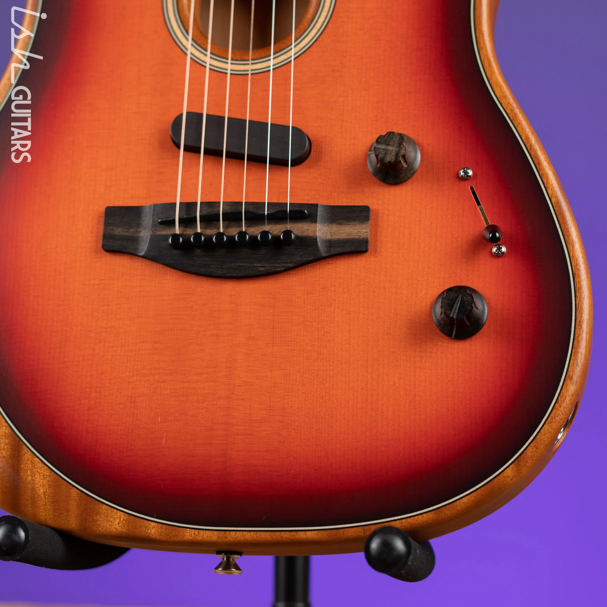 2021 Fender Acoustasonic Stratocaster Acoustic-Electric Guitar 3-Color Sunburst - Image 4