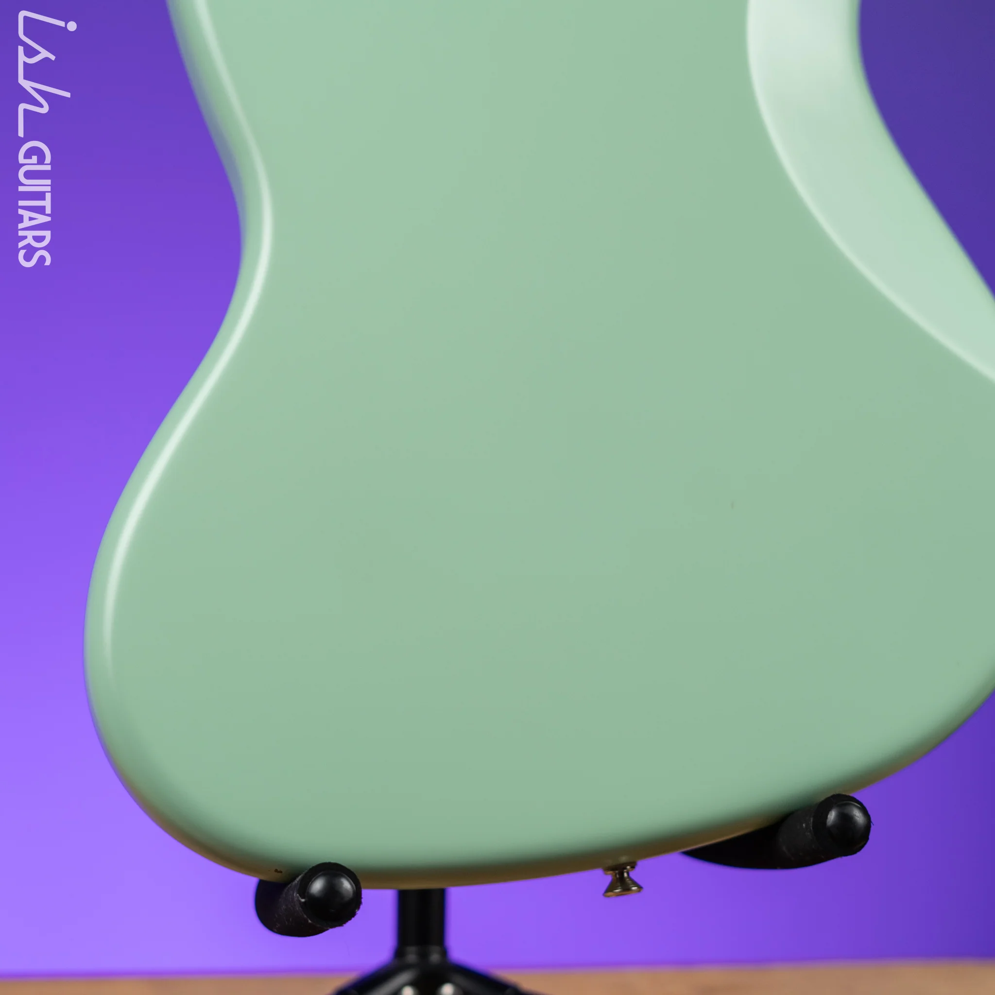 2021 Fender American Performer Jazz Bass Seafoam Green Satin - Image 12