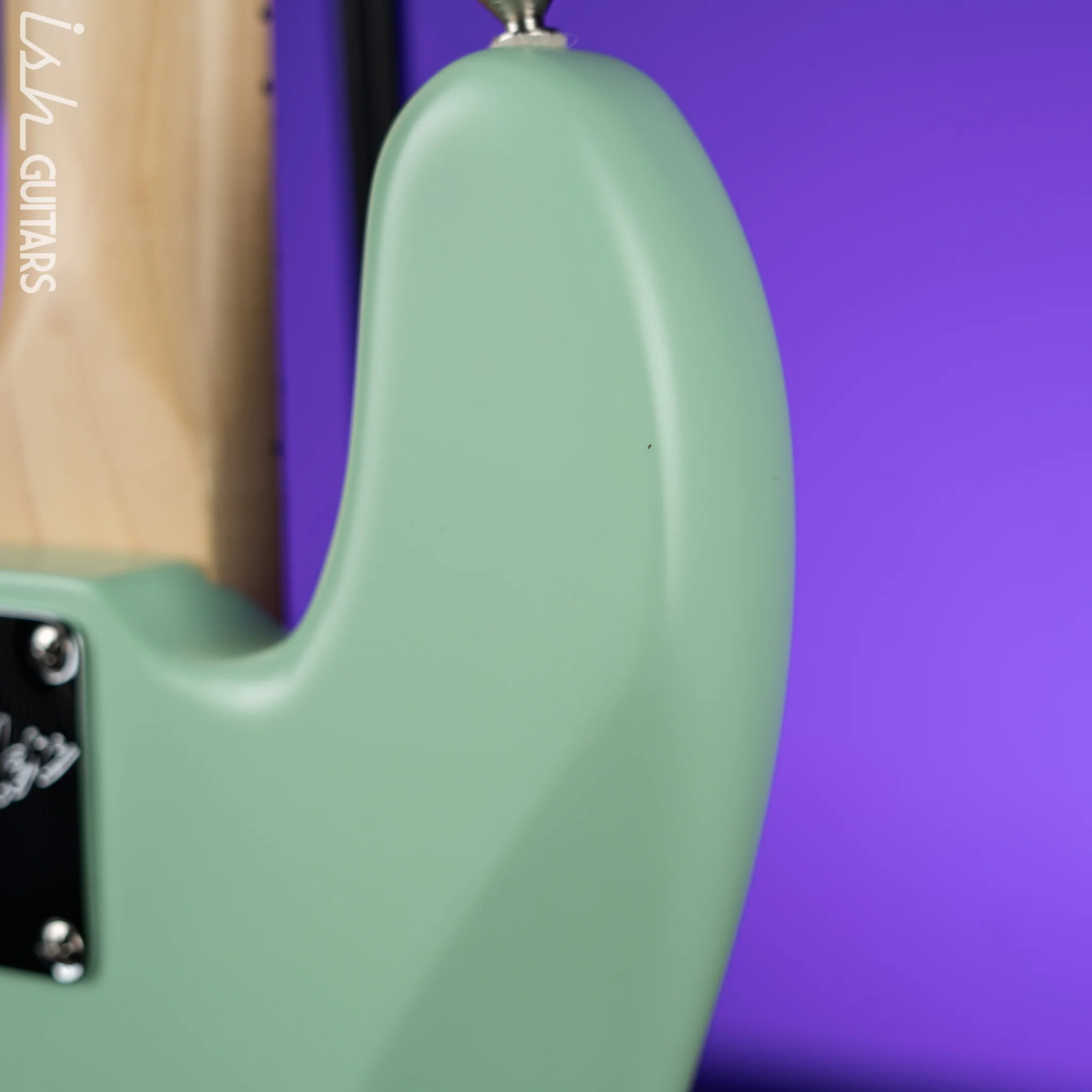 2021 Fender American Performer Jazz Bass Seafoam Green Satin - Image 14