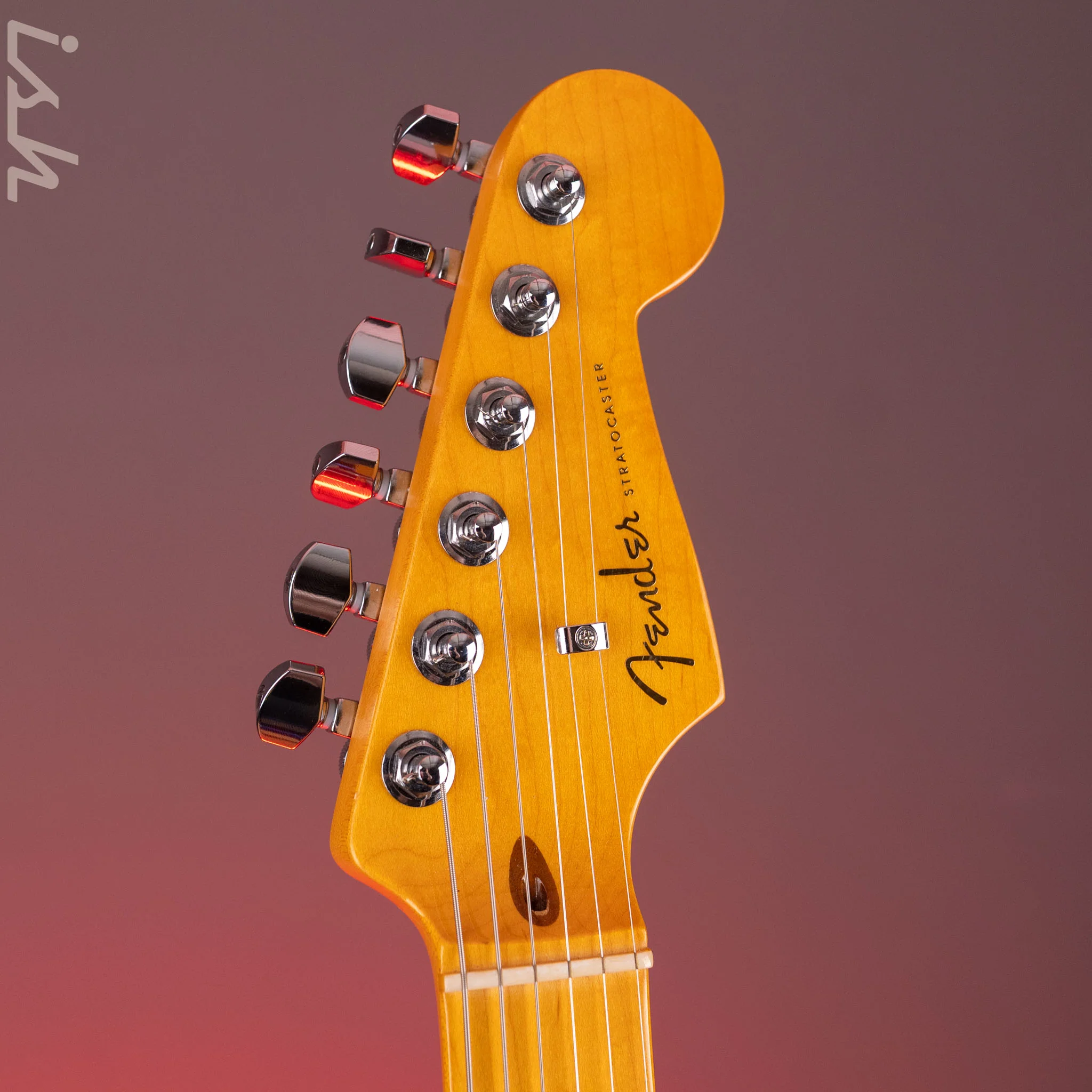 2021 Fender American Ultra Stratocaster Cobra Blue - Image 6