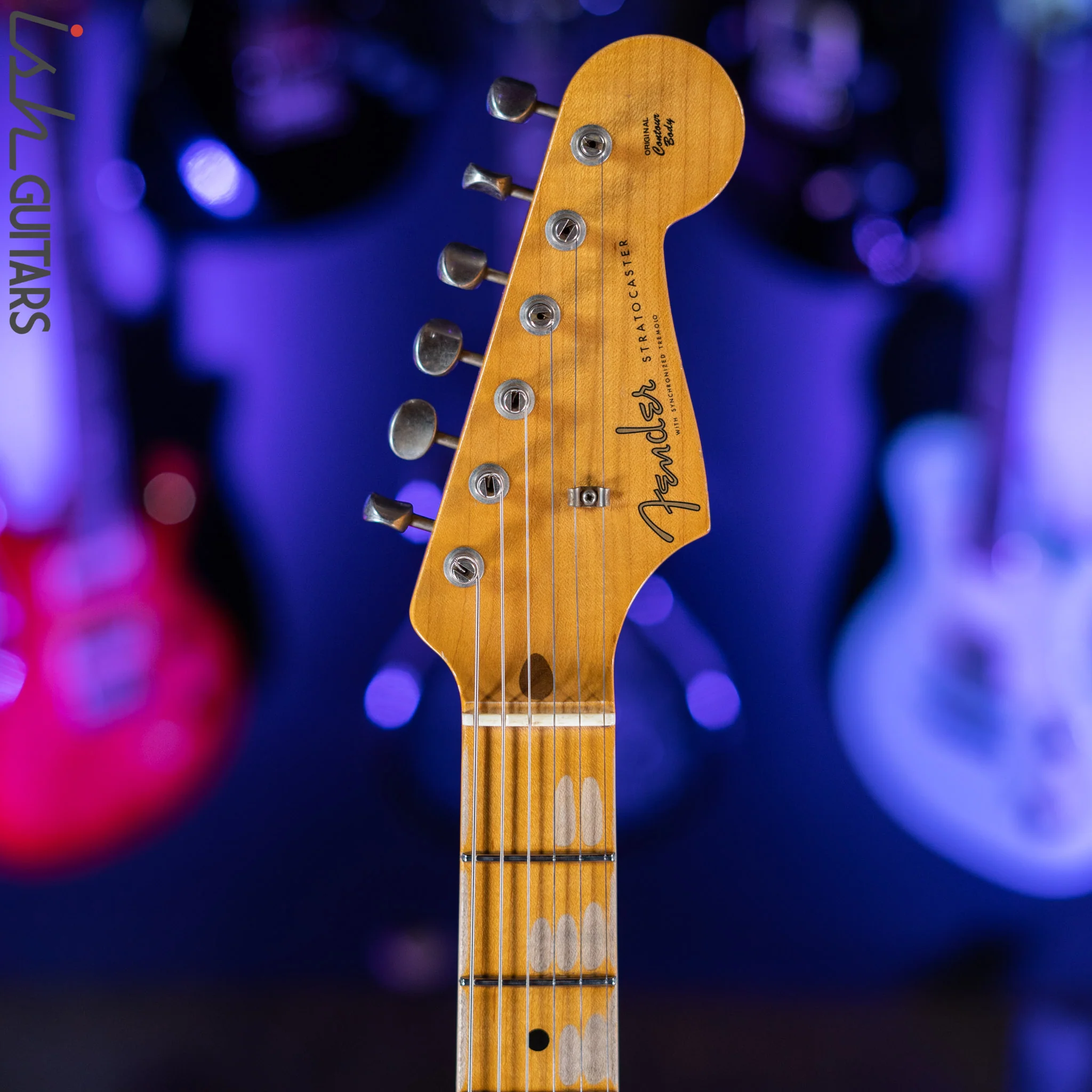 2021 Fender LTD ‘58 Stratocaster Journeyman Candy Green Relic - Image 5