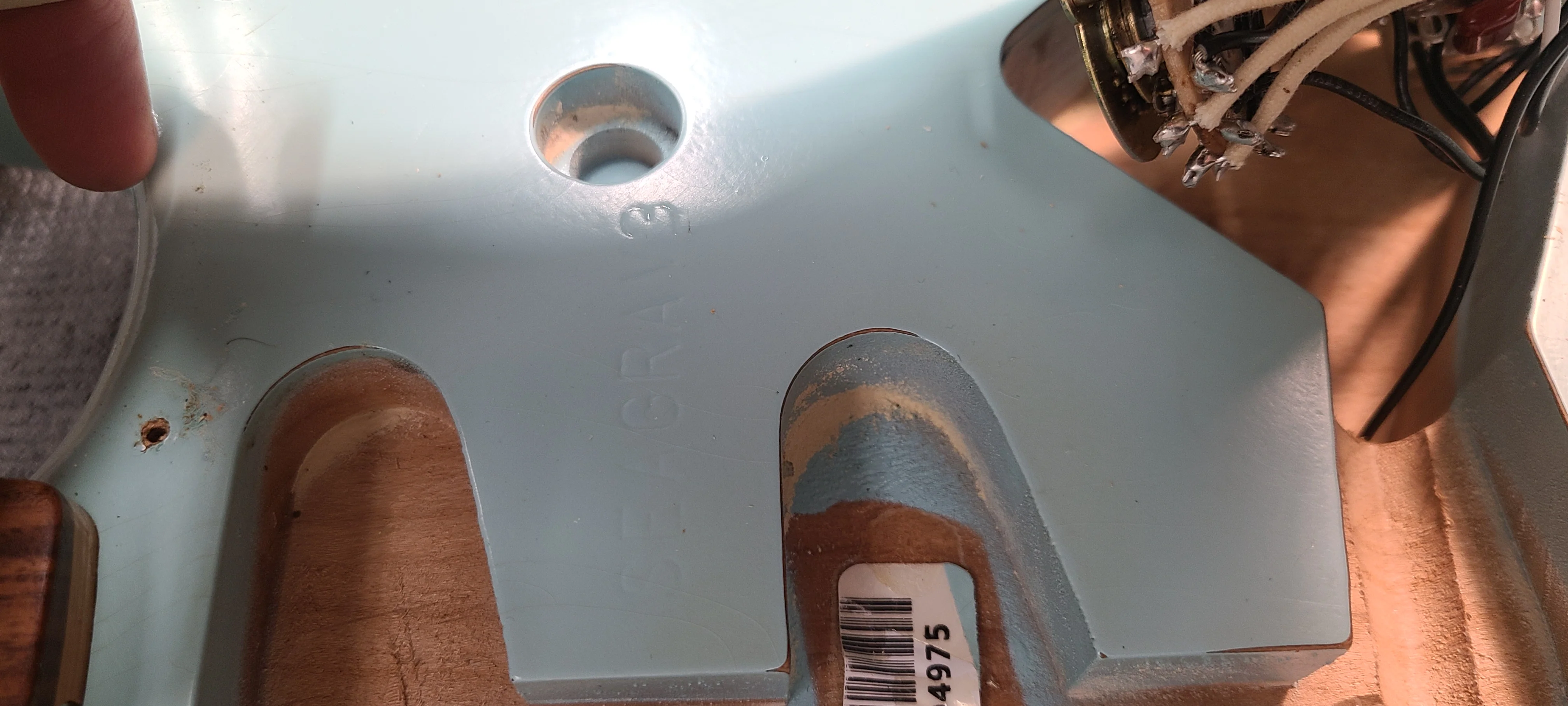 2021 Fender Road Worn Stratocaster Daphne Blue - Image 19