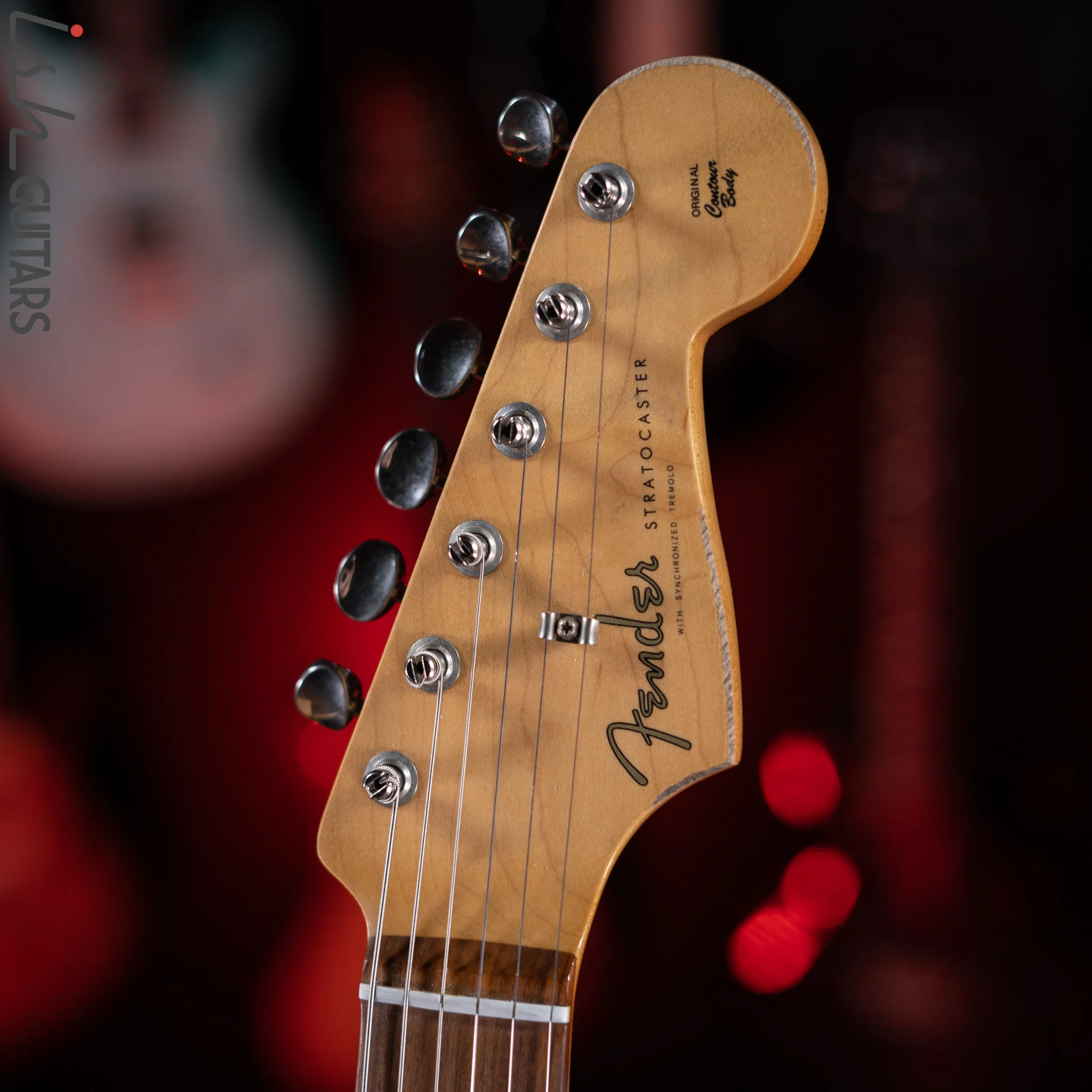 2021 Fender Road Worn Stratocaster Daphne Blue - Image 8